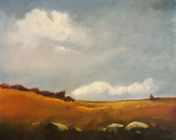 Below the Rise Oil on Linen 24" X 30" (available)
