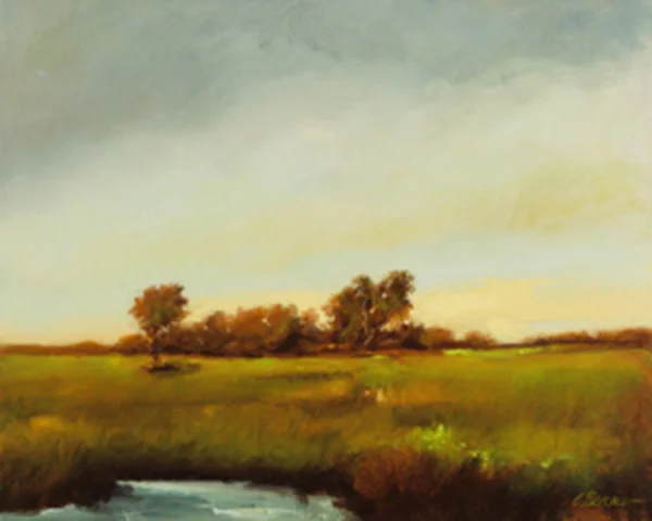 Oak Grove Oil on canvas 16" X 20" (sold)