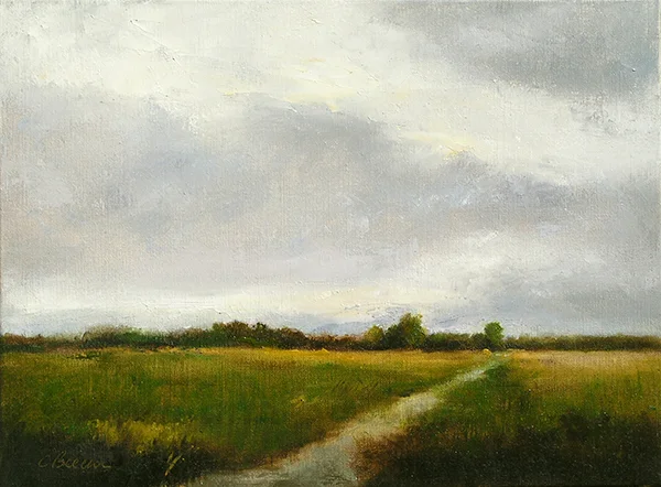 Well Worn Path Oil on linen 12" X 16" (available)