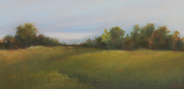 Spring Oil on panel 18"X 36 " SOLD