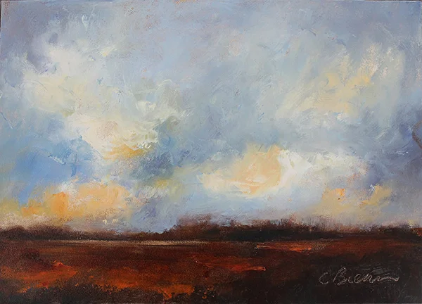 Soft Breeze Oil on panel 5" X 7" (available)
