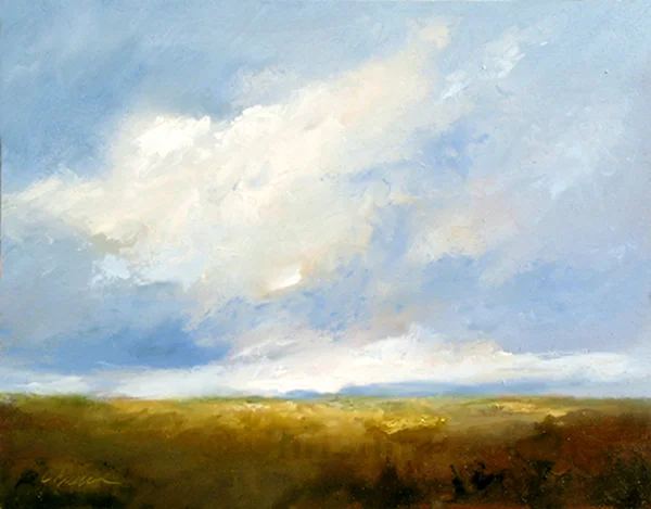 Late Summer Oil on panel 11"x 14"