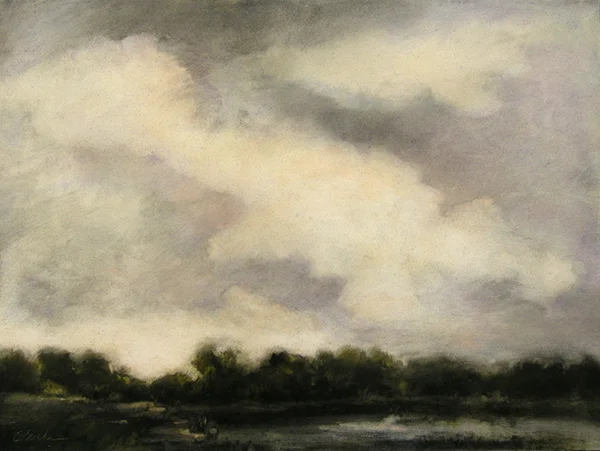 Diamond Pond Oil on panel 16"x 24"