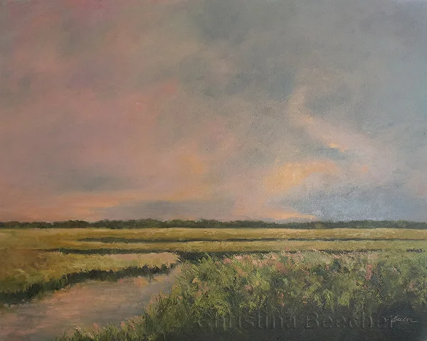 Summer Rose Oil on linen 24" x 30" (available)