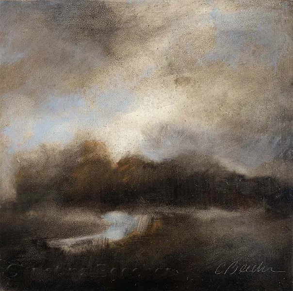 Late Afternoon Oil on panel 5"X 7" (available)