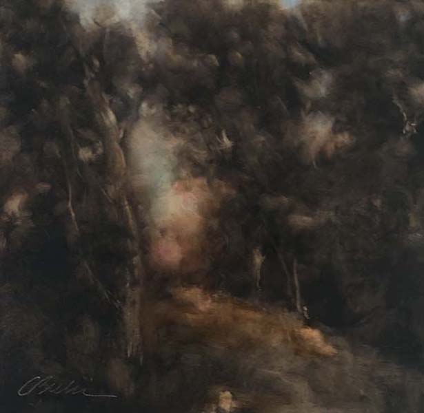 Mount Greylock Oil on cradled panel 8"x8" (available)