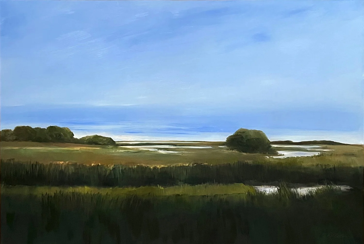 Johns Beach. Oil on linen 24 x36 (available)