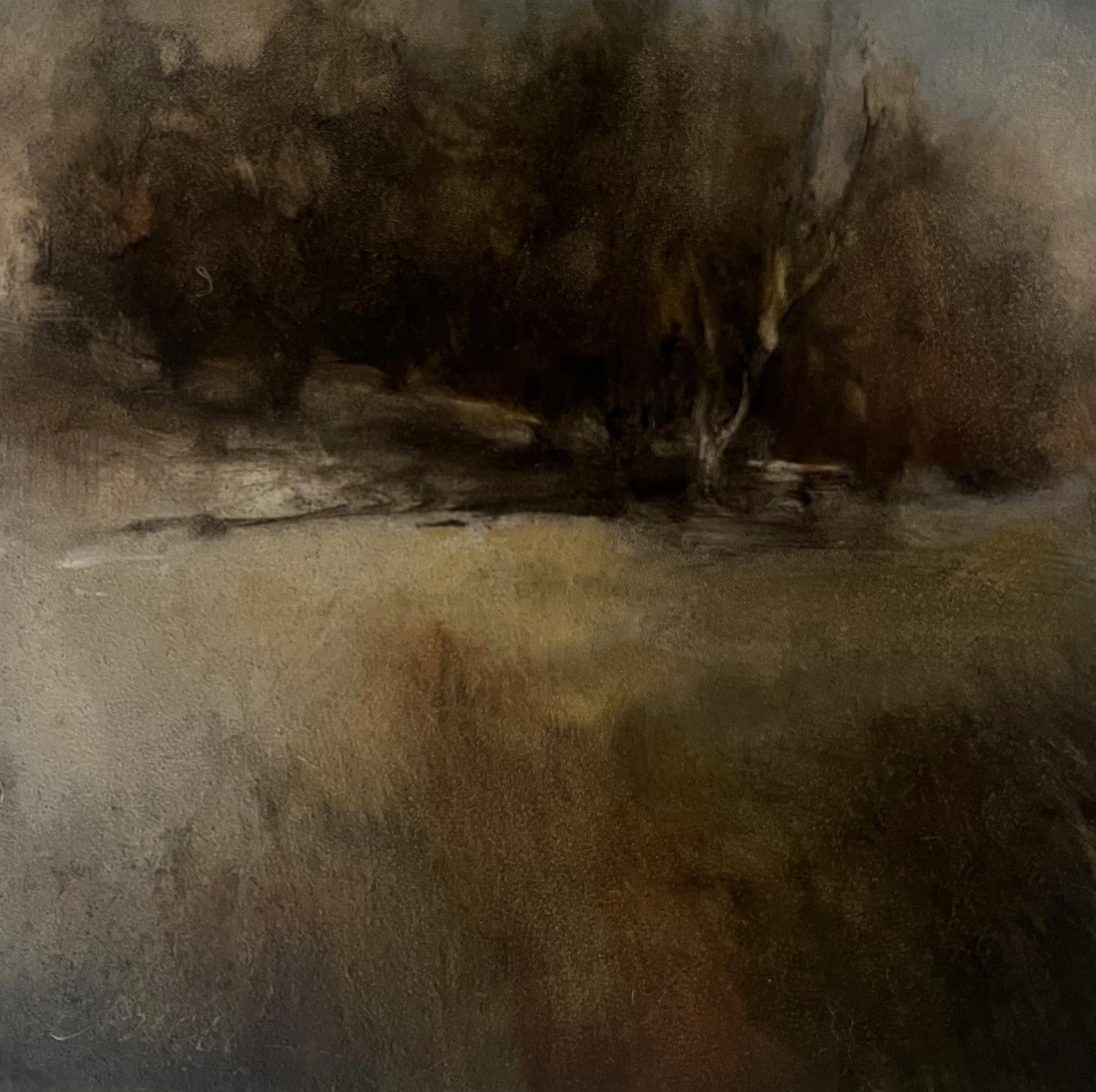 End of Day Oil on panel 6” x6”    (available)