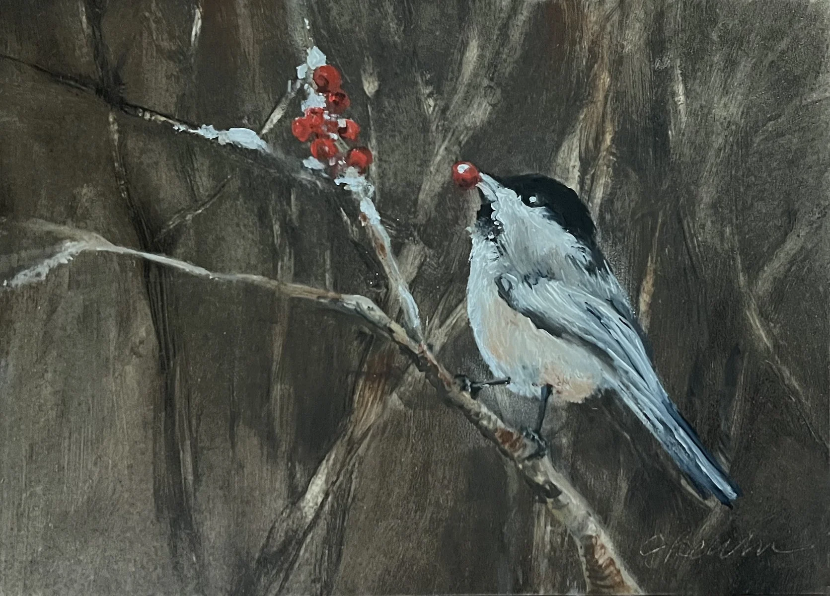 Black Capped Chickadee 