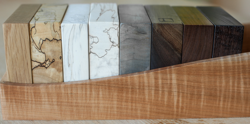 Furniture finish sample box