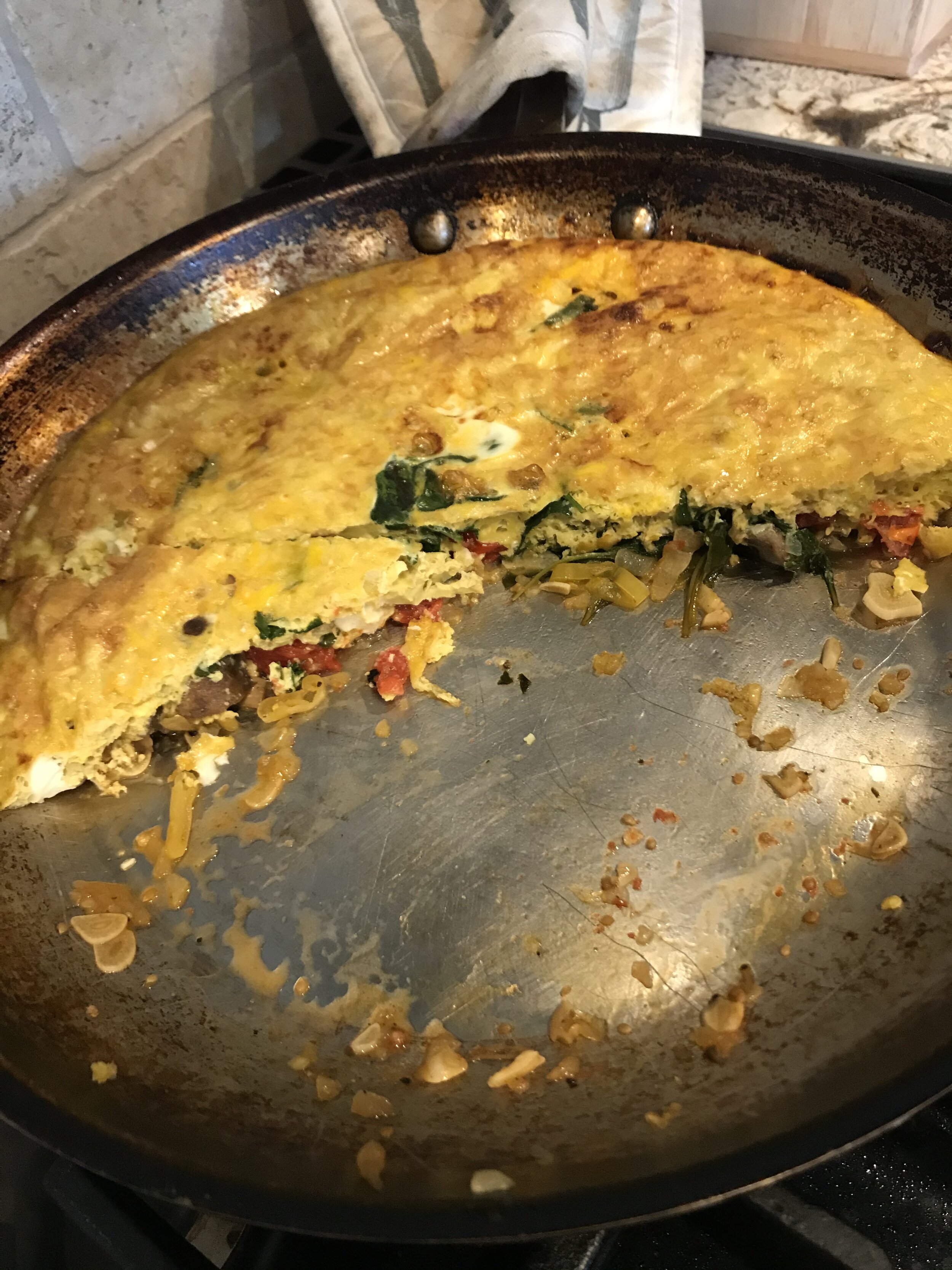 Cole memorial frittata