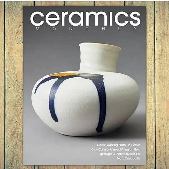 Ceramics Monthly Cover June/July/Aug 2020