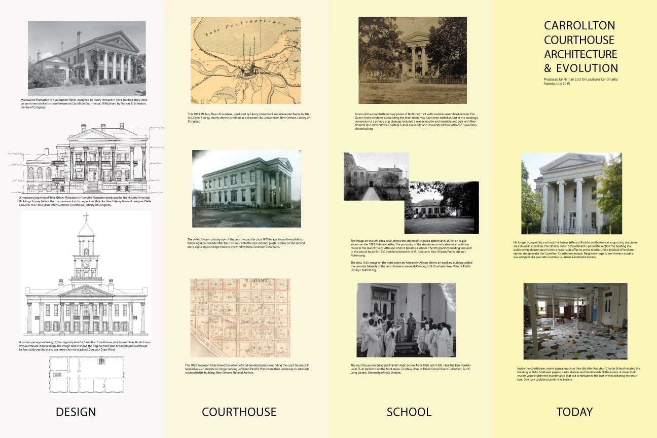 Carrollton Courthouse Poster