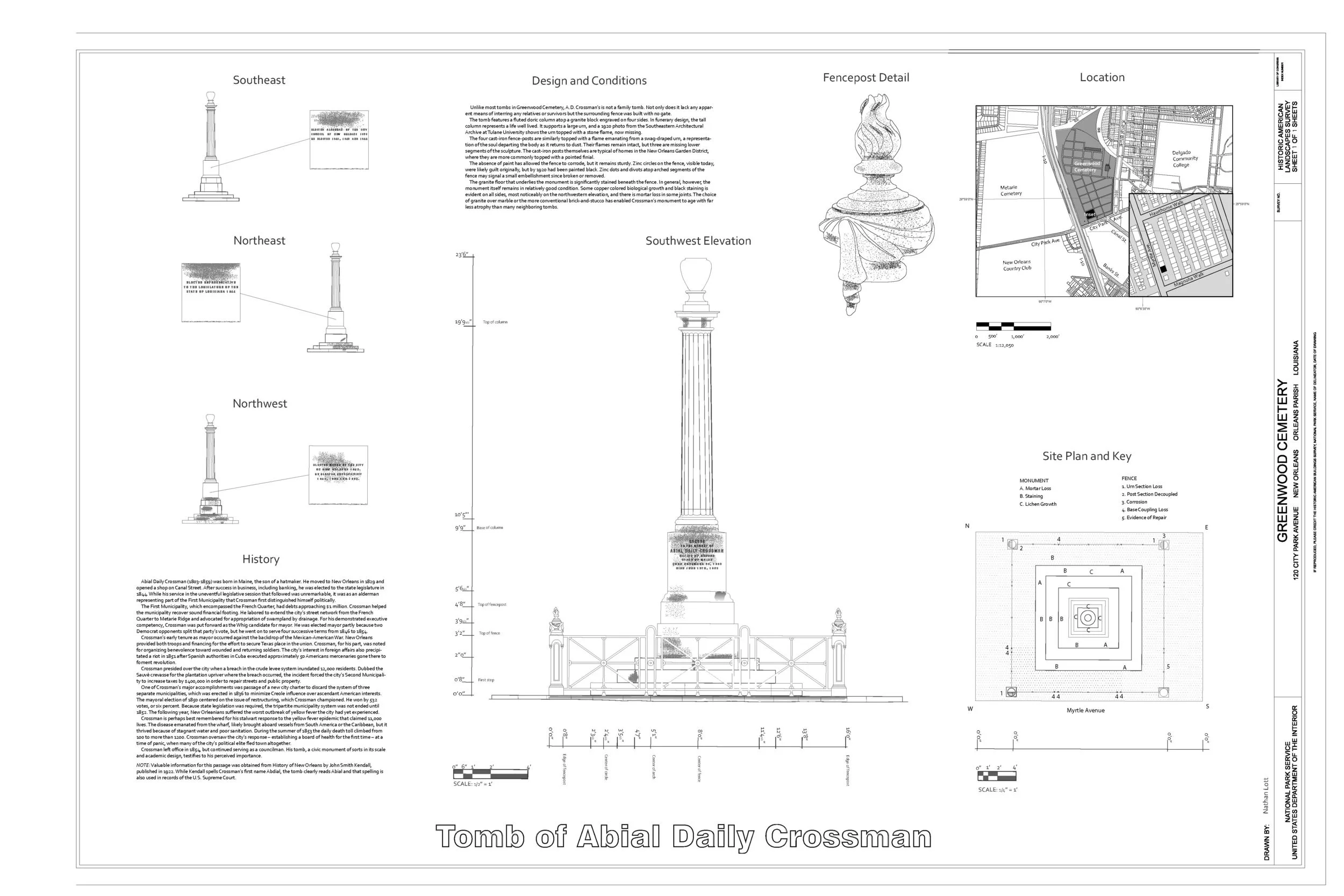 Tomb of Abial Crossman