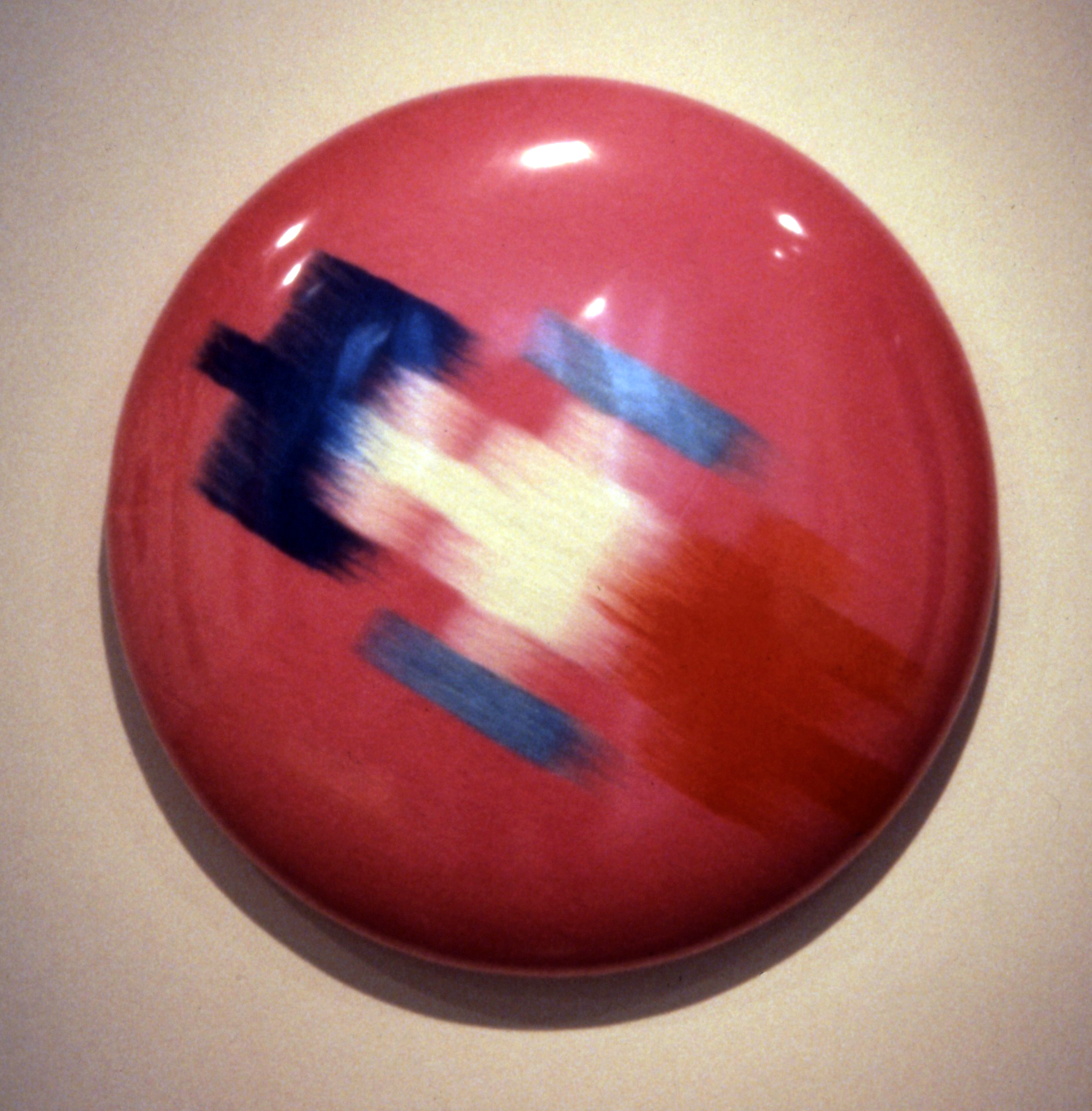  Galaxian - 1999 - fun fur, vinyl, foam rubber, wood - 24" x 24" x 4" 