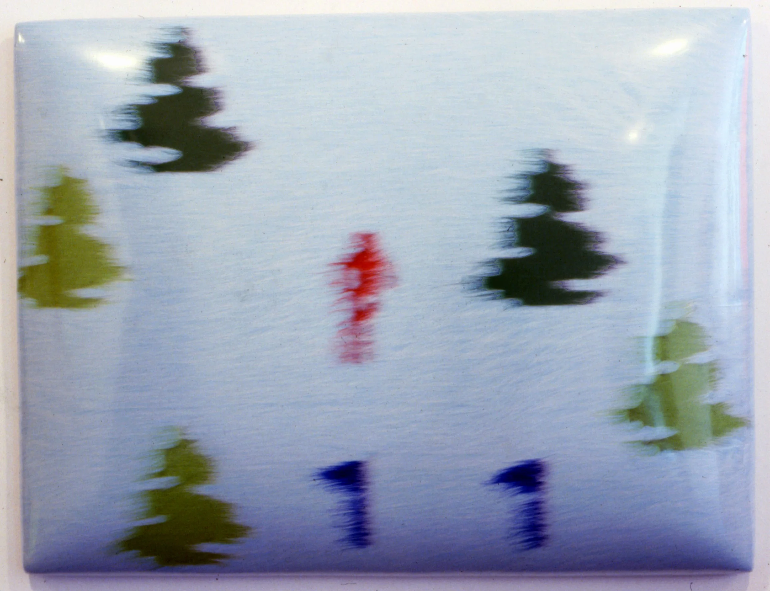  Playzone - 2000 - fun fur, vinyl, foam rubber, wood - 36" x 42" x 4" 