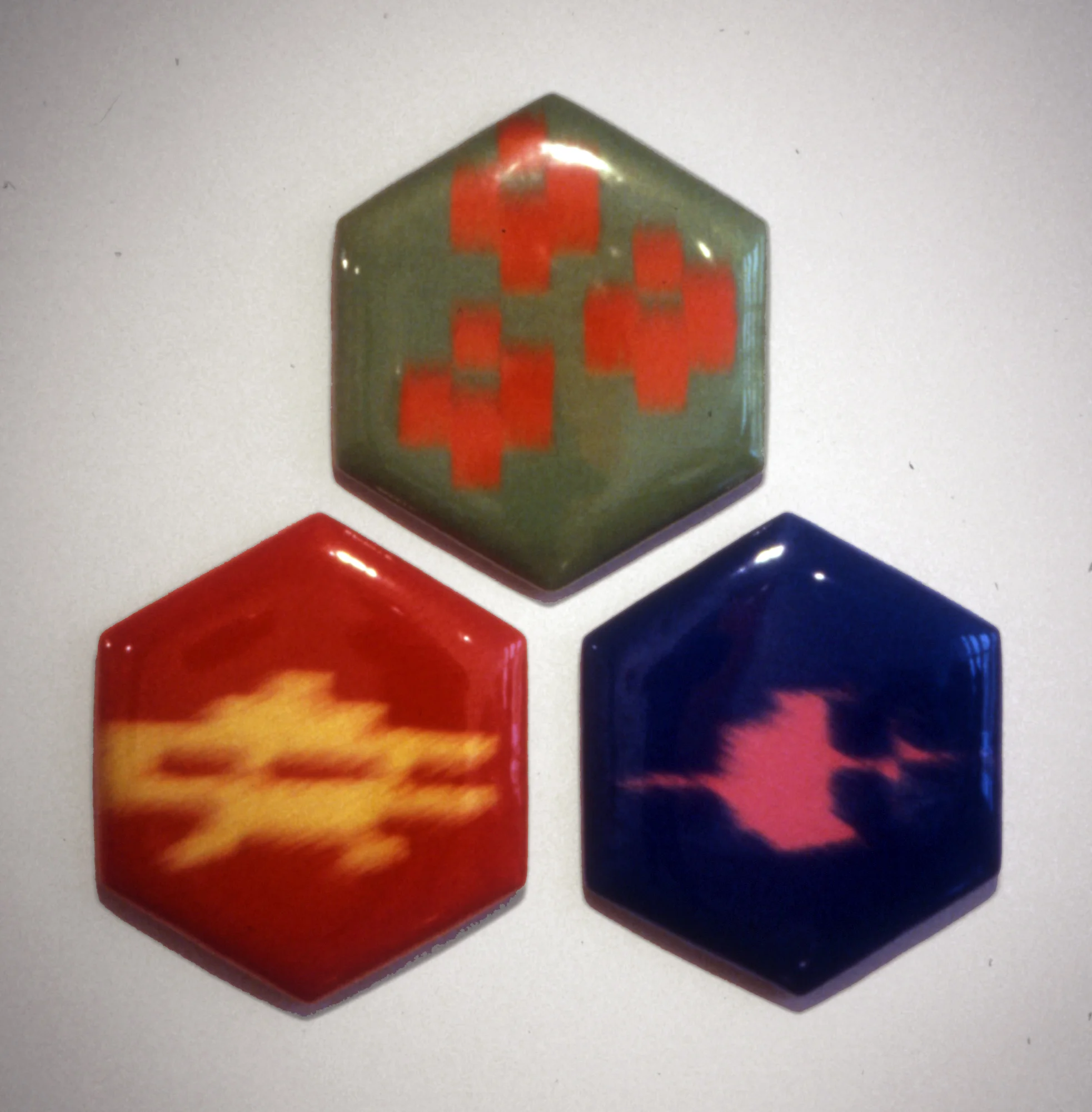  The Lights in the Sky are Stars - 1999 - fun fur, vinyl, foam rubber, wood - 42"x42"x2" 