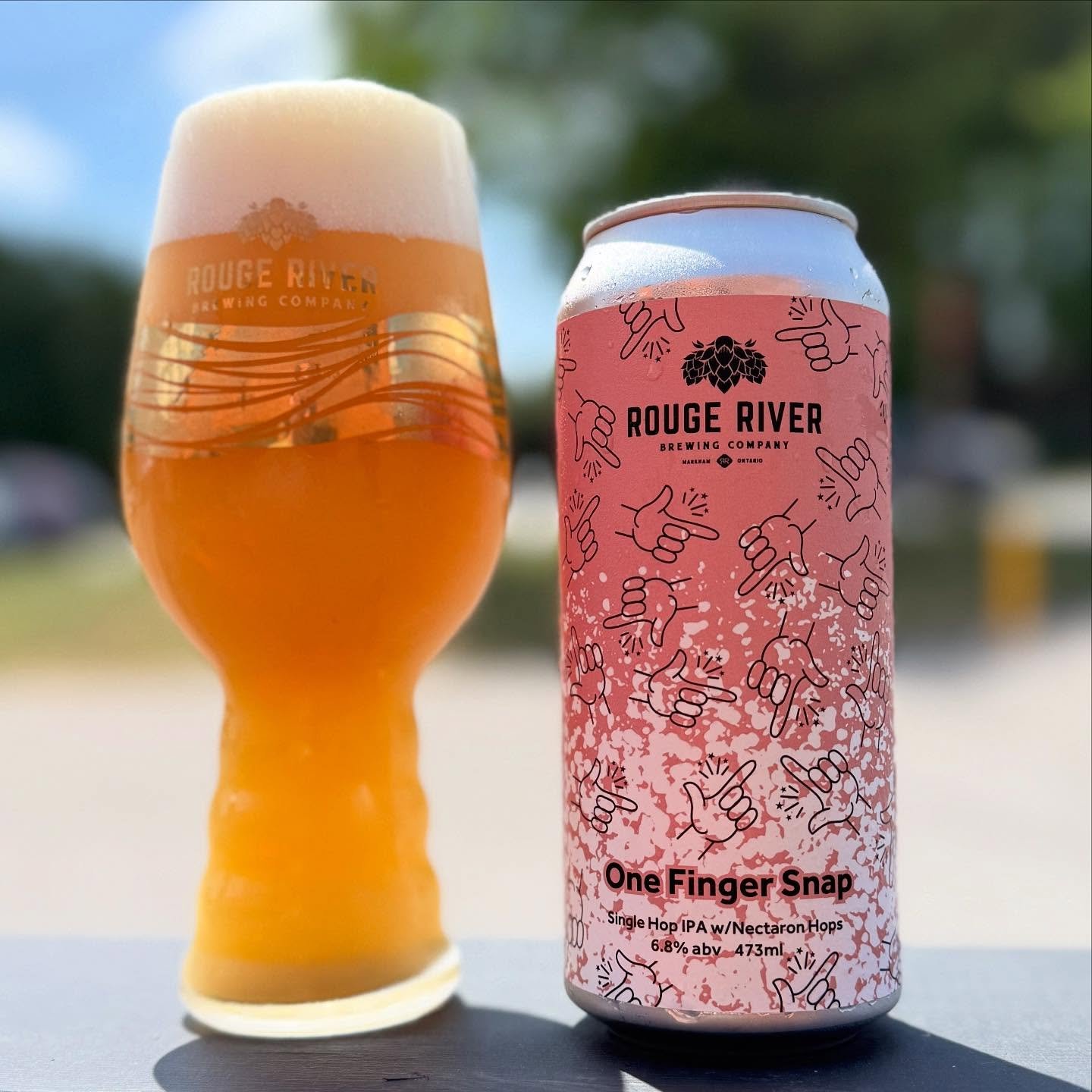 🫰🔥 One Finger Snap IPA + Nectaron now available! 

Hopped exclusively with Nectaron hops from New Zealand, we get notes of white peach, pineapple and apricot. We&rsquo;re digging this series, we hope you&rsquo;re enjoying too! We&rsquo;ve got some 