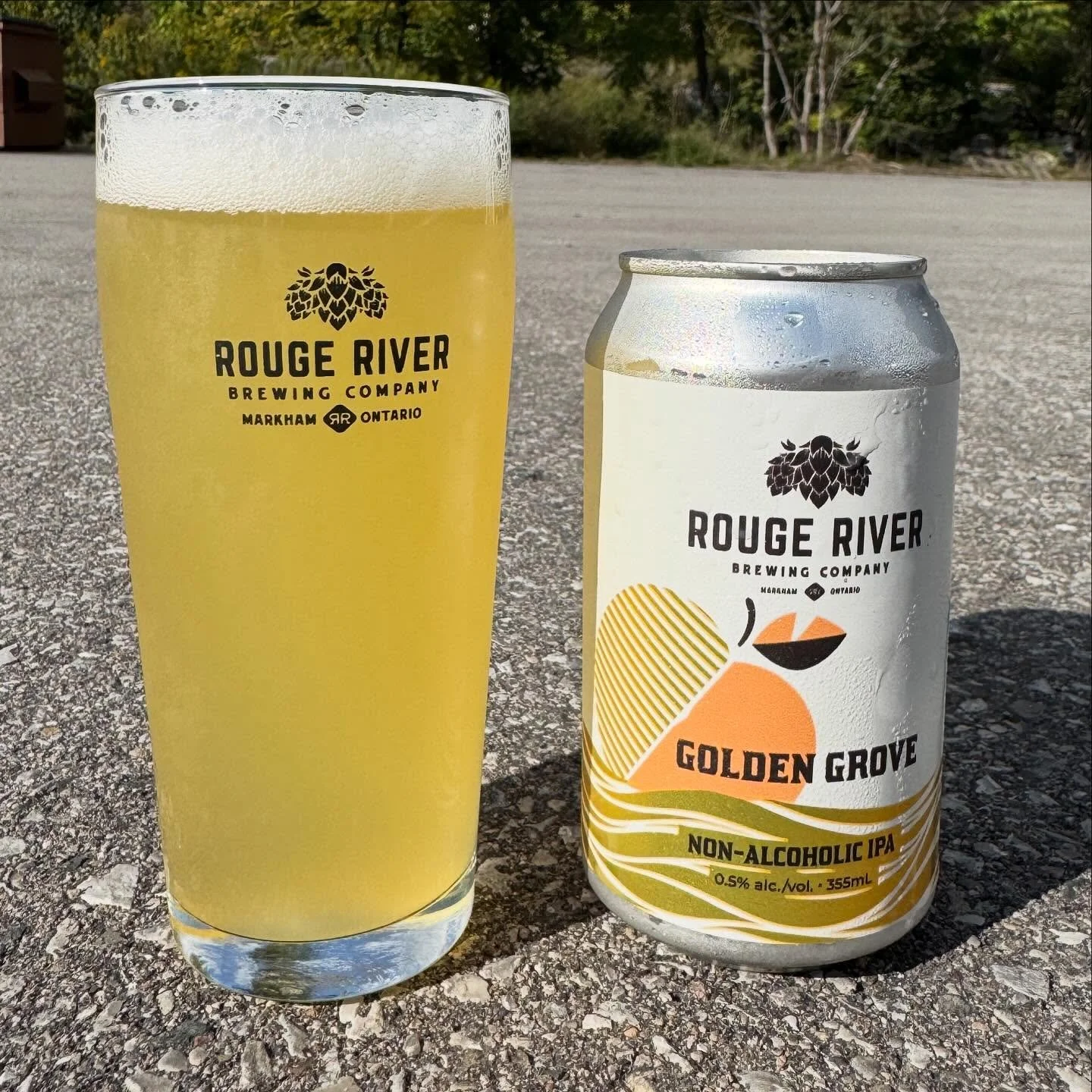 Golden Grove Non-Alc IPA
Golden Grove is a new non-alcoholic IPA brewed exclusively with Citra hops and a special yeast that only ferments to 0.5% alcohol. Aromas of melon and apricot with a touch of orange.
Brewed in celebration of Applefest tomor