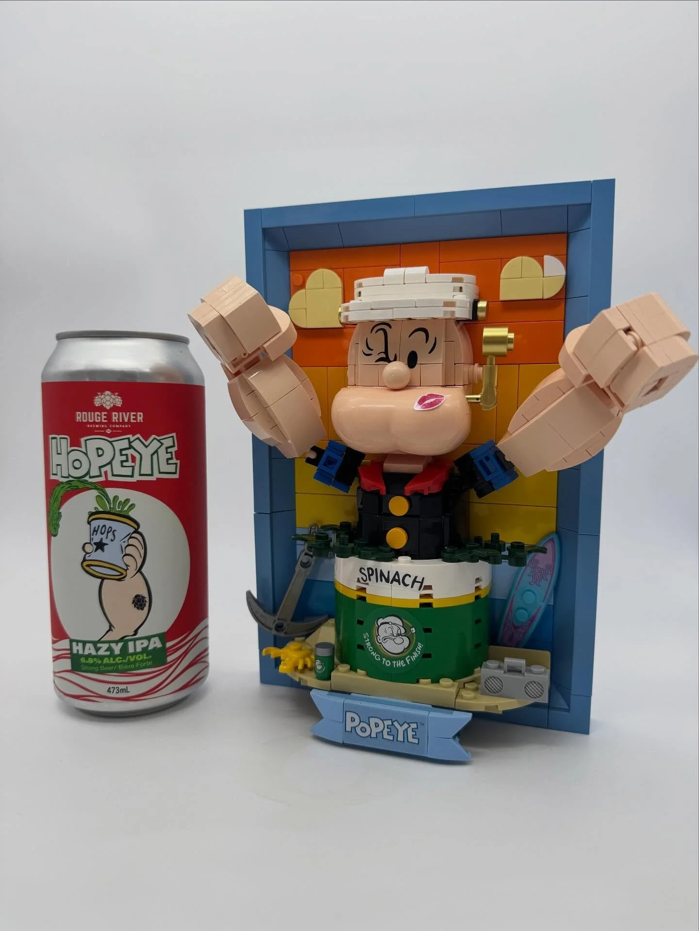 💪 ⚓️ Have you tried our Hopeye IPA yet? It&rsquo;s a hazy IPA packed with Citra and New Zealand Riwaka, with tasting notes of lychee, passionfruit and pineapple. Available in almost 70 LCBOs across the province and always shipped as fresh as possibl