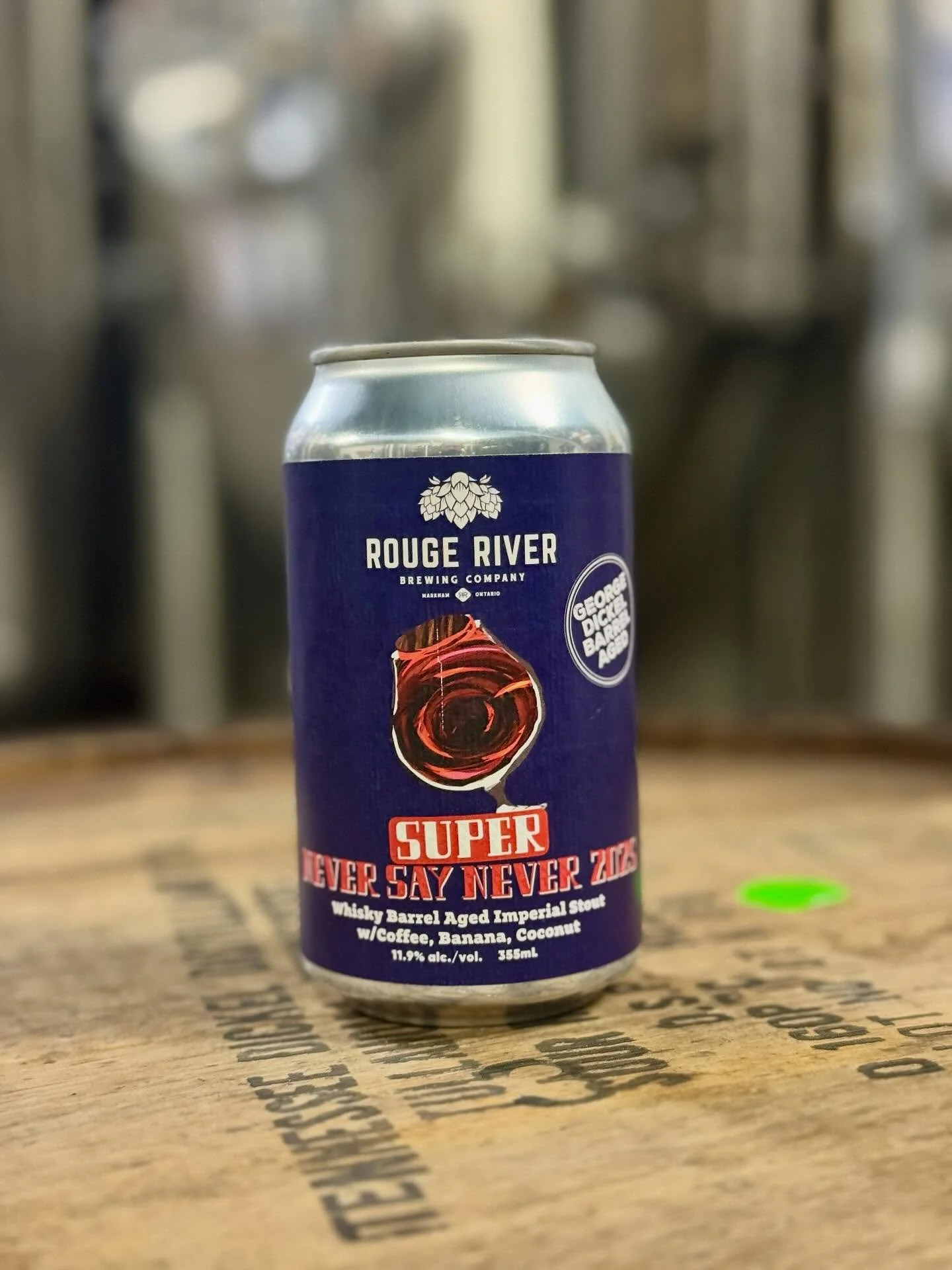 Super Never Say Never 2025 is also here!

As always, we take our Never Say Never and give it the &lsquo;Super&rsquo; treatment, just like when Mario gets his mushroom. To this 20 month barrel aged stout we added a whole bunch of banana puree, toasted