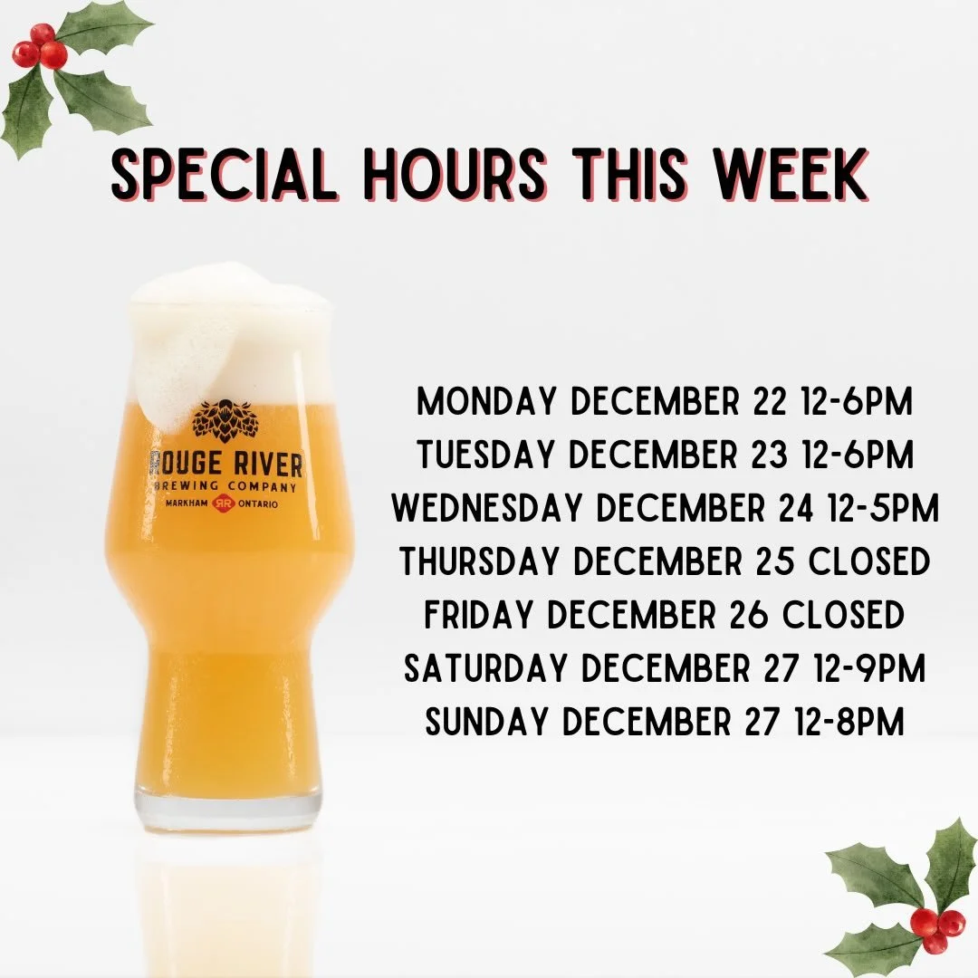 Hey everyone, just a reminder that we&rsquo;ve got special hours this week, and here they are! Hope to see you during this crazy and chaotic week!