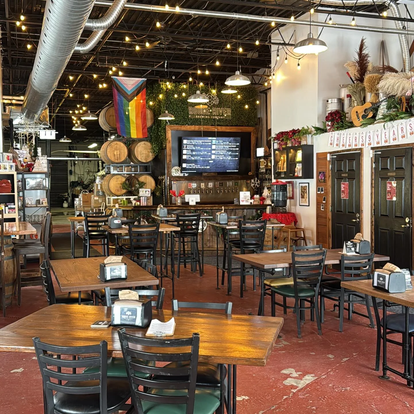 After a couple days off, we&rsquo;re back open today 12-9pm! No special events today, just good beer and good times. 🍕 Pizza kitchen will be open today 12-3 and 5-9pm so come get some.