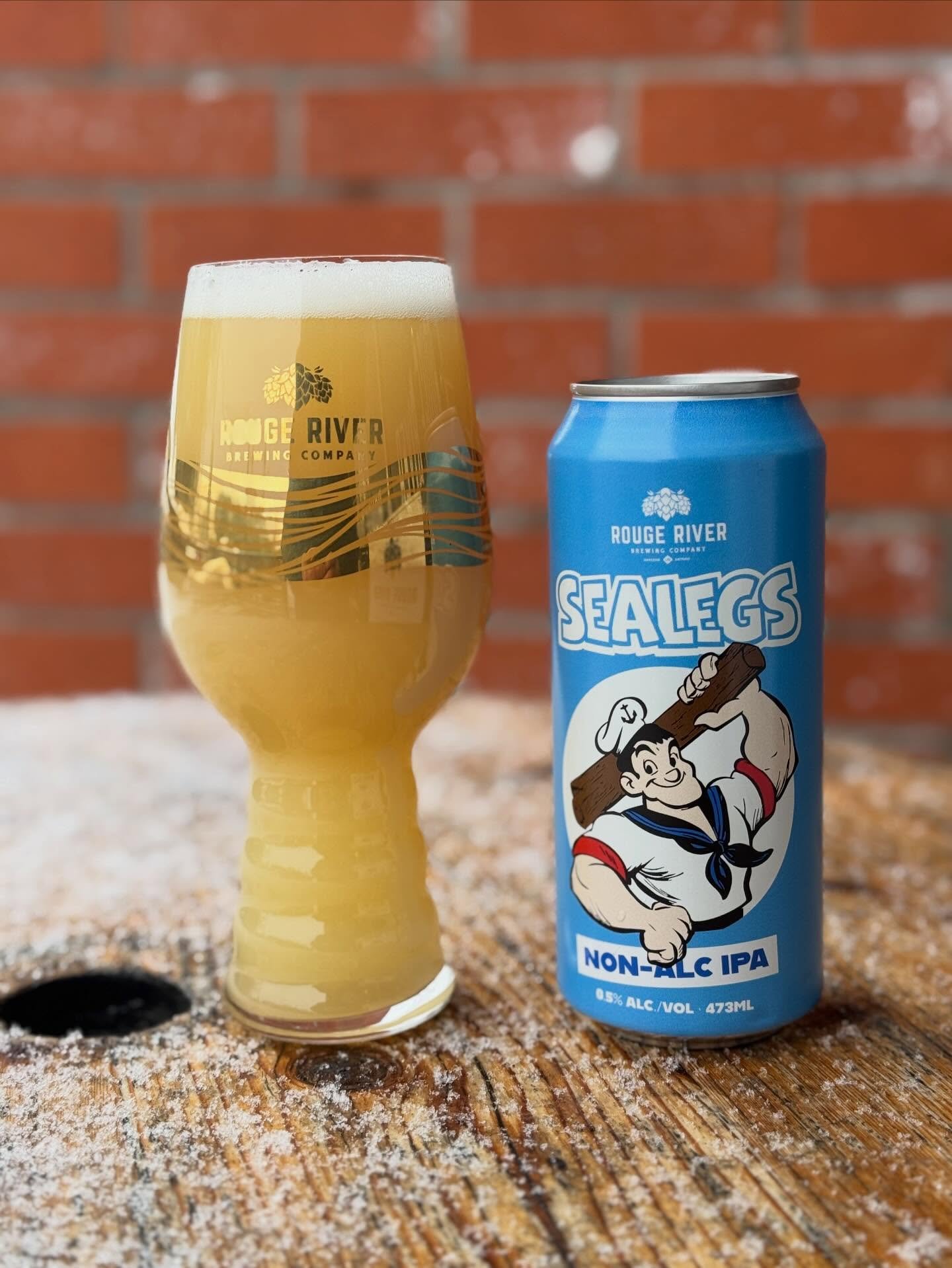Sealegs Non-Alc IPA! We&rsquo;re back with a fresh batch of a new NAIPA, featuring Popeye&rsquo;s estranged brother! Hopped with Idaho 7 and Citra Hyperboost, we get notes of tangerine, fuzzy peach and a touch of pine resin. Full bodied and satisfyin