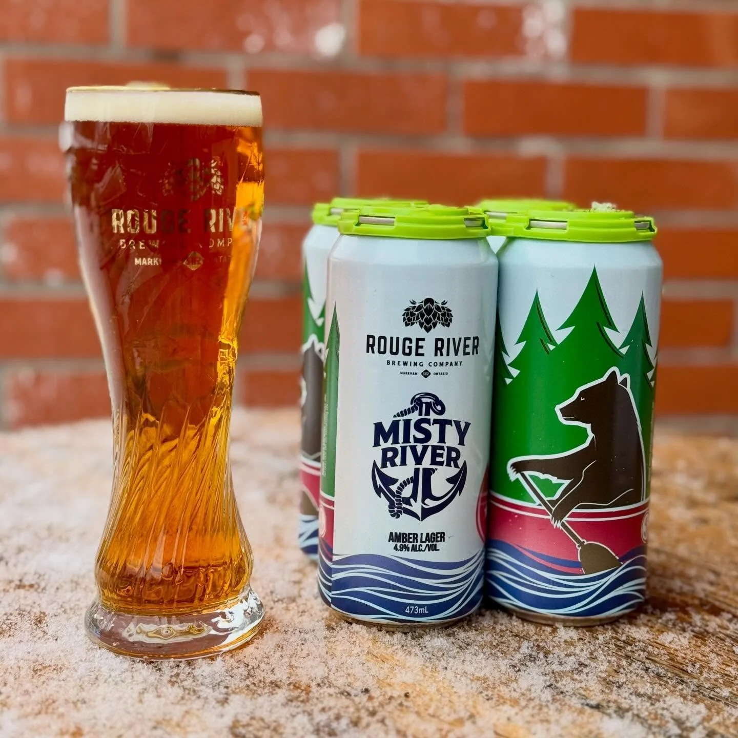 Woah, look at this beauty. Misty River Amber Lager is our take on the iconic &lsquo;steam&rsquo; beer style. Fermented with the unique San Francisco Lager yeast at a hybrid lager/ale temperature. We follow that up with Northern Brewer hops from Germa