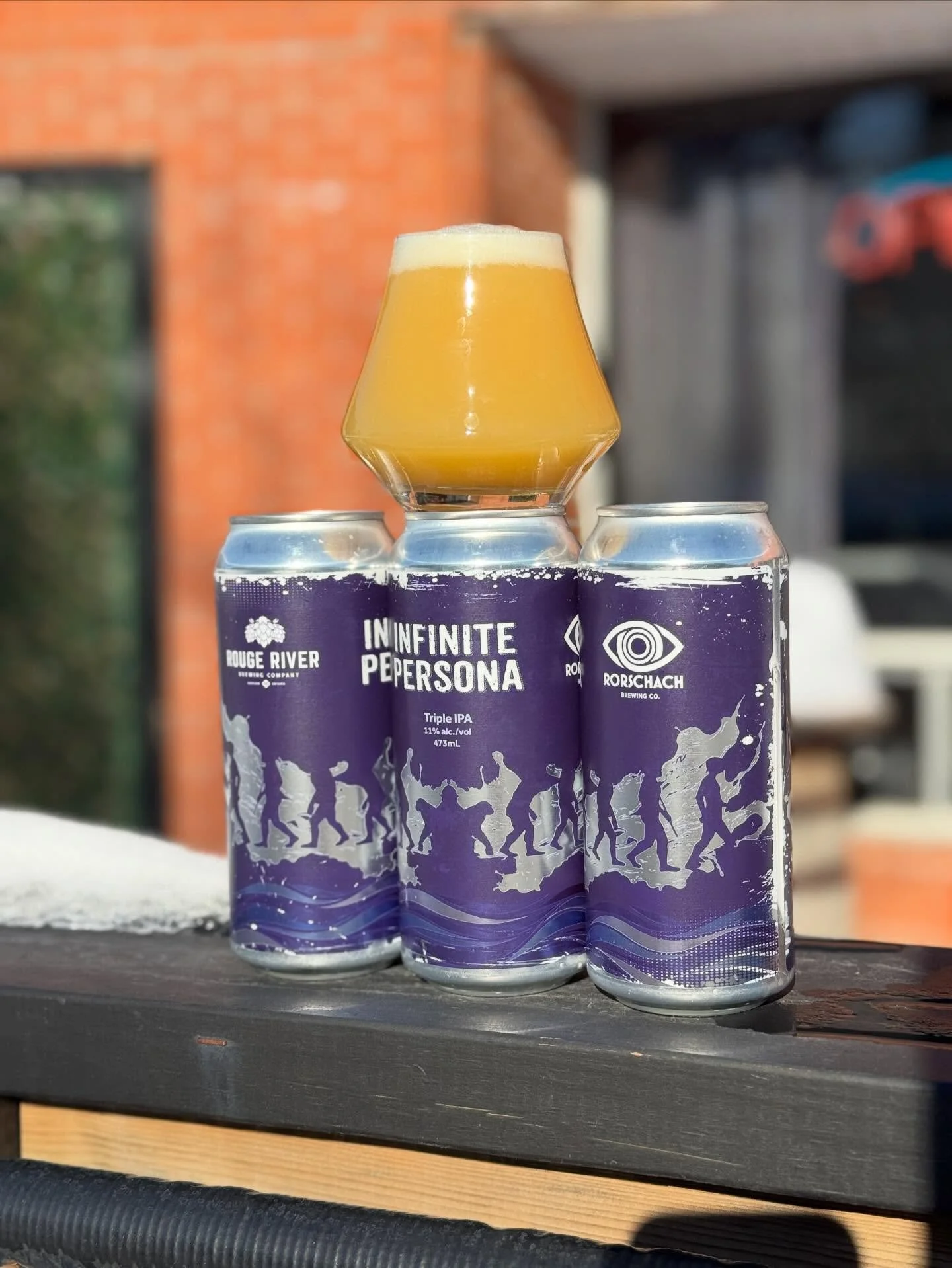 Finally! A triple IPA. February is finally here and we&rsquo;re bringing it in style, this beer brewed in collaboration with our friends at @rorschachbeer 

Hopped to the gills with Cryo Citra, Galaxy, Nelson and Quantum Citra (a new liquid dry hop p