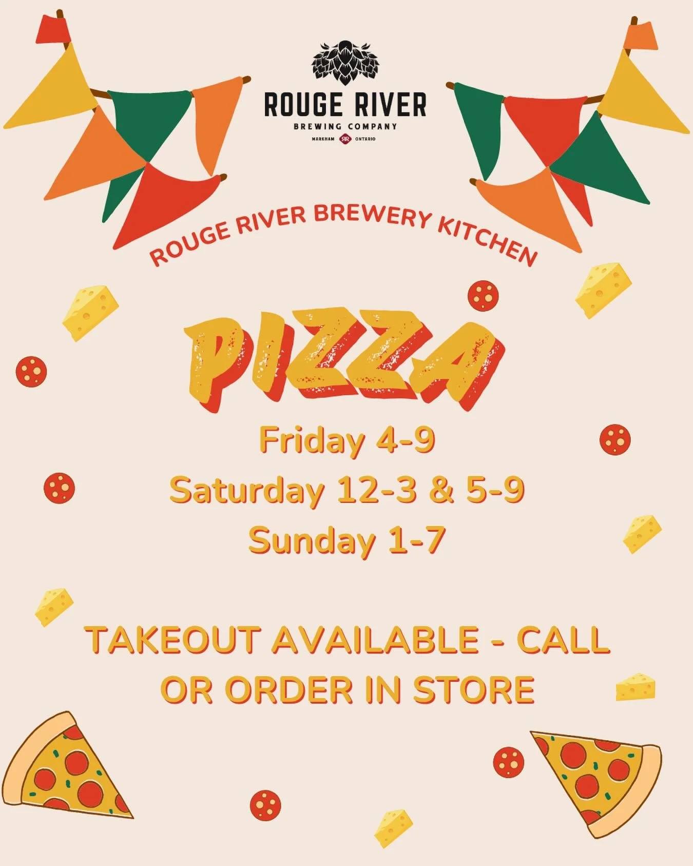 🍕 We&rsquo;ve got our in house pizza kitchen open usual hours this week 🍕

This week&rsquo;s special is a prosciutto arugula pizza with mozzarella, balsamic vinegar, olive oil and Parmesan. 

Hope to see you this weekend!