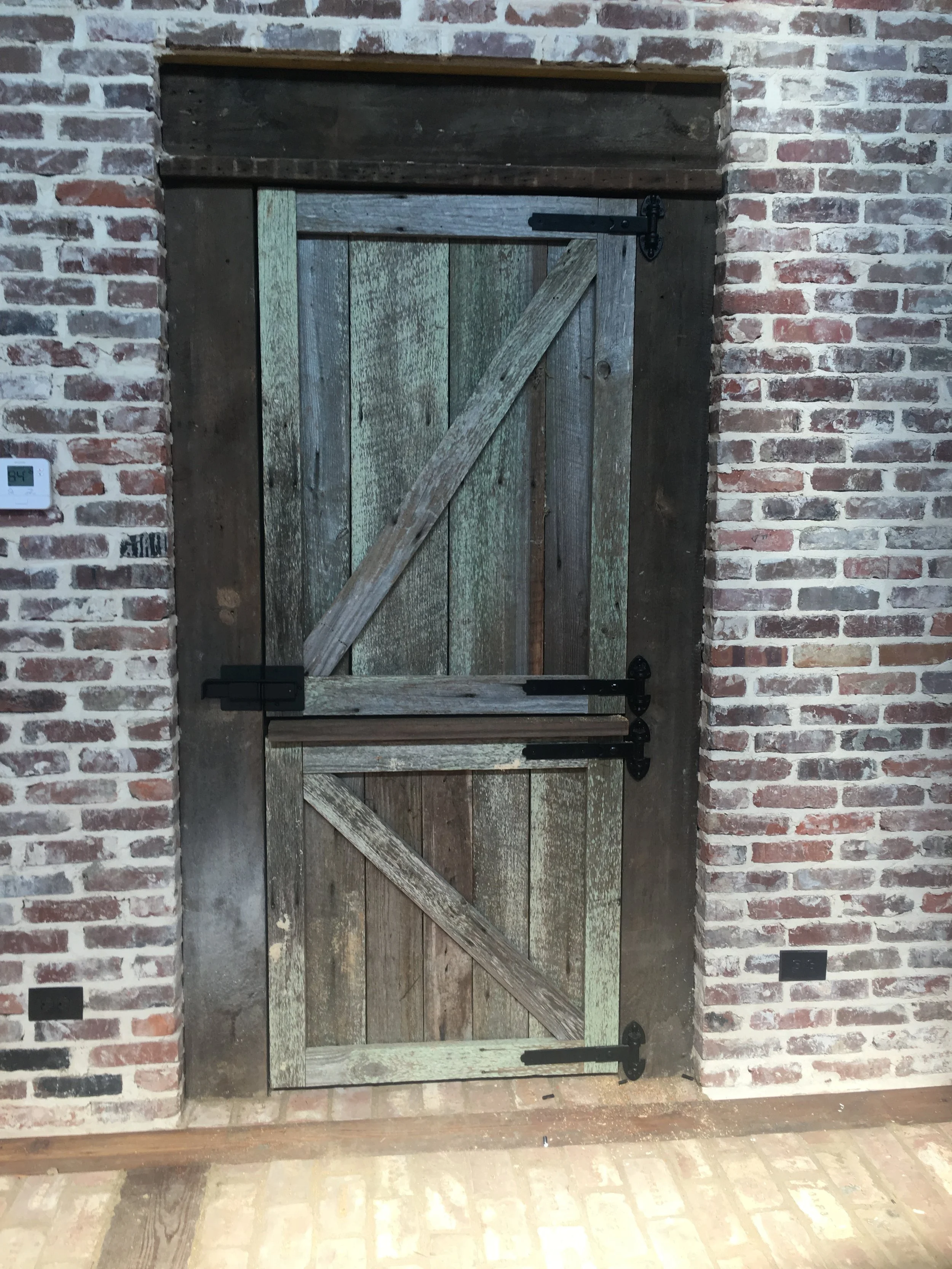 Coat check entrance
