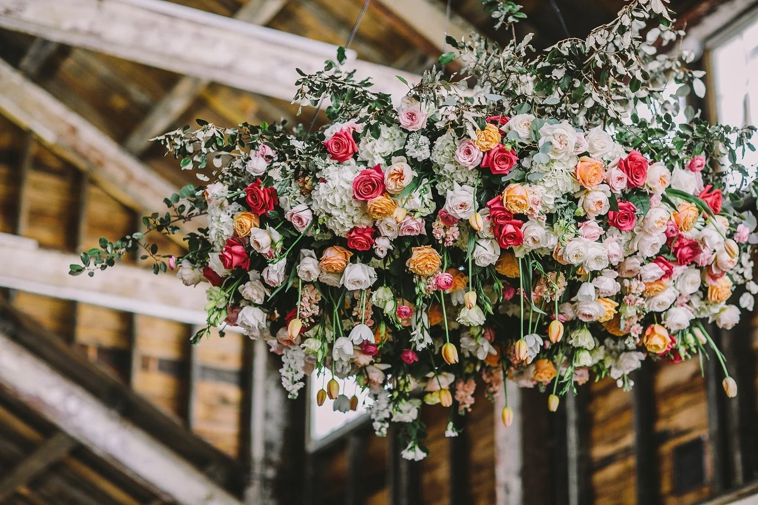 The Hoist Advantage: Floral Chandeliers Made Easy