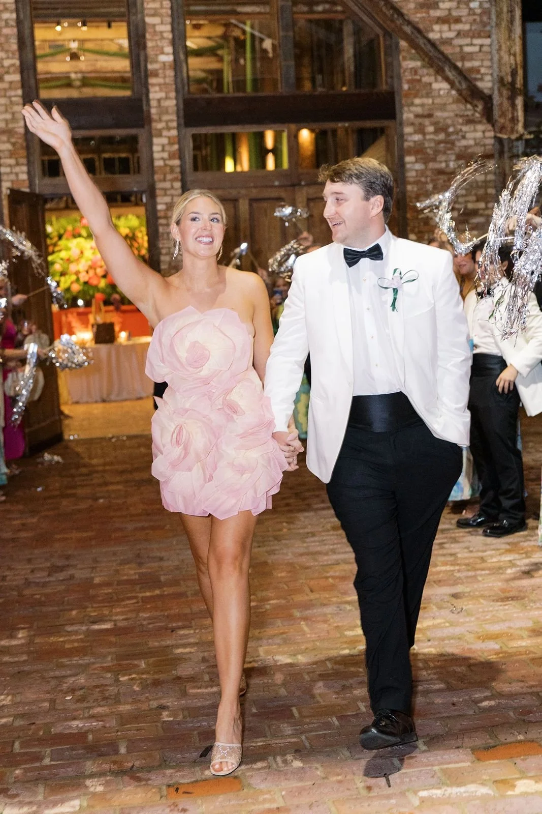 wedding send-off streamer wand Jefferson oxford