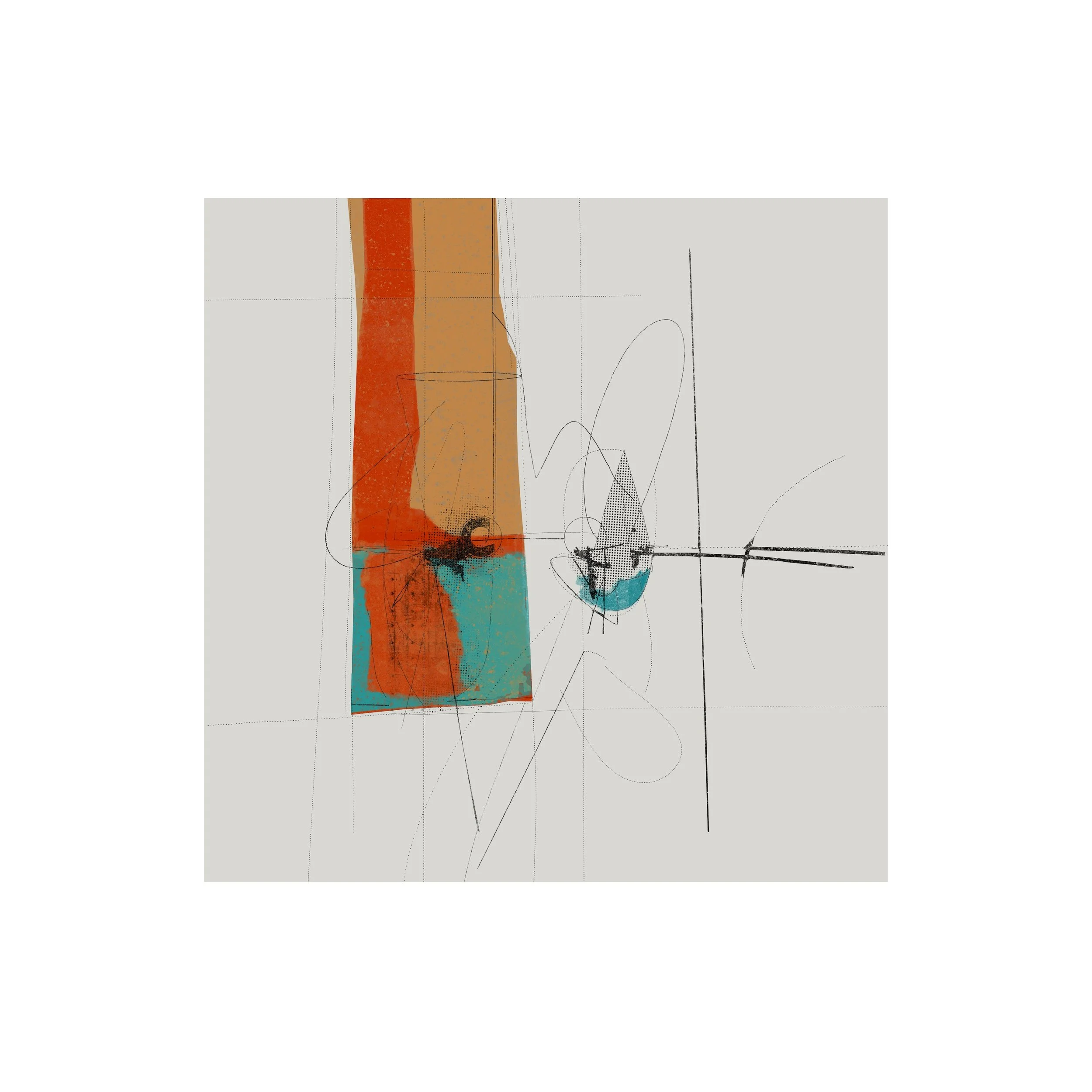 Nonobjective I, 70cm, limited edition print, 2025