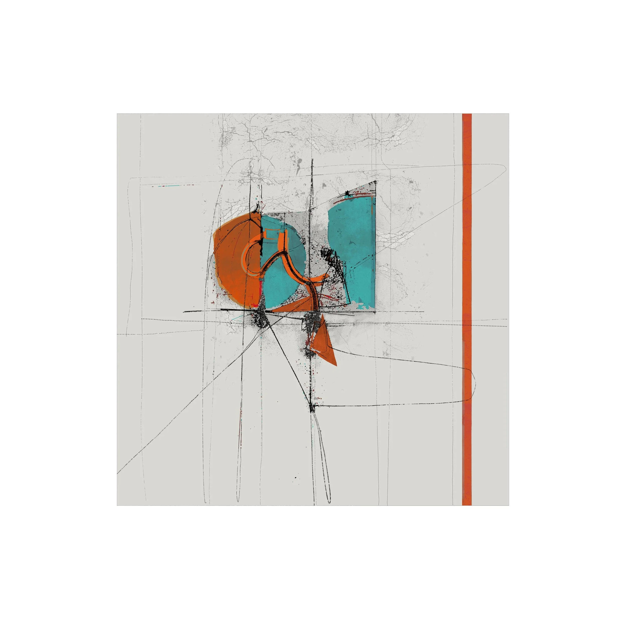 Nonobjective III, 70cm, limited edition print, 2025
