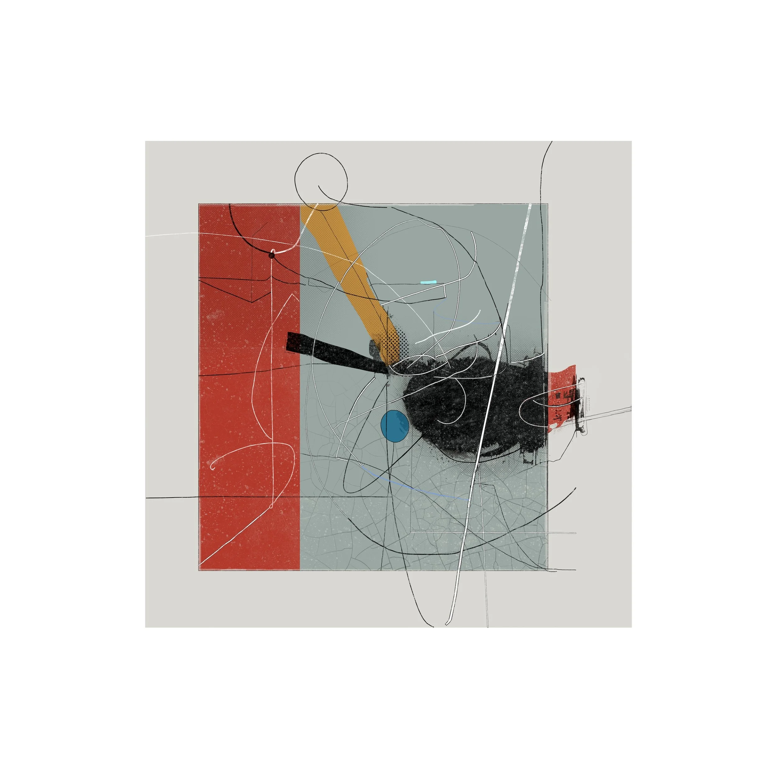 Nonobjective IV, 70cm, limited edition print, 2025
