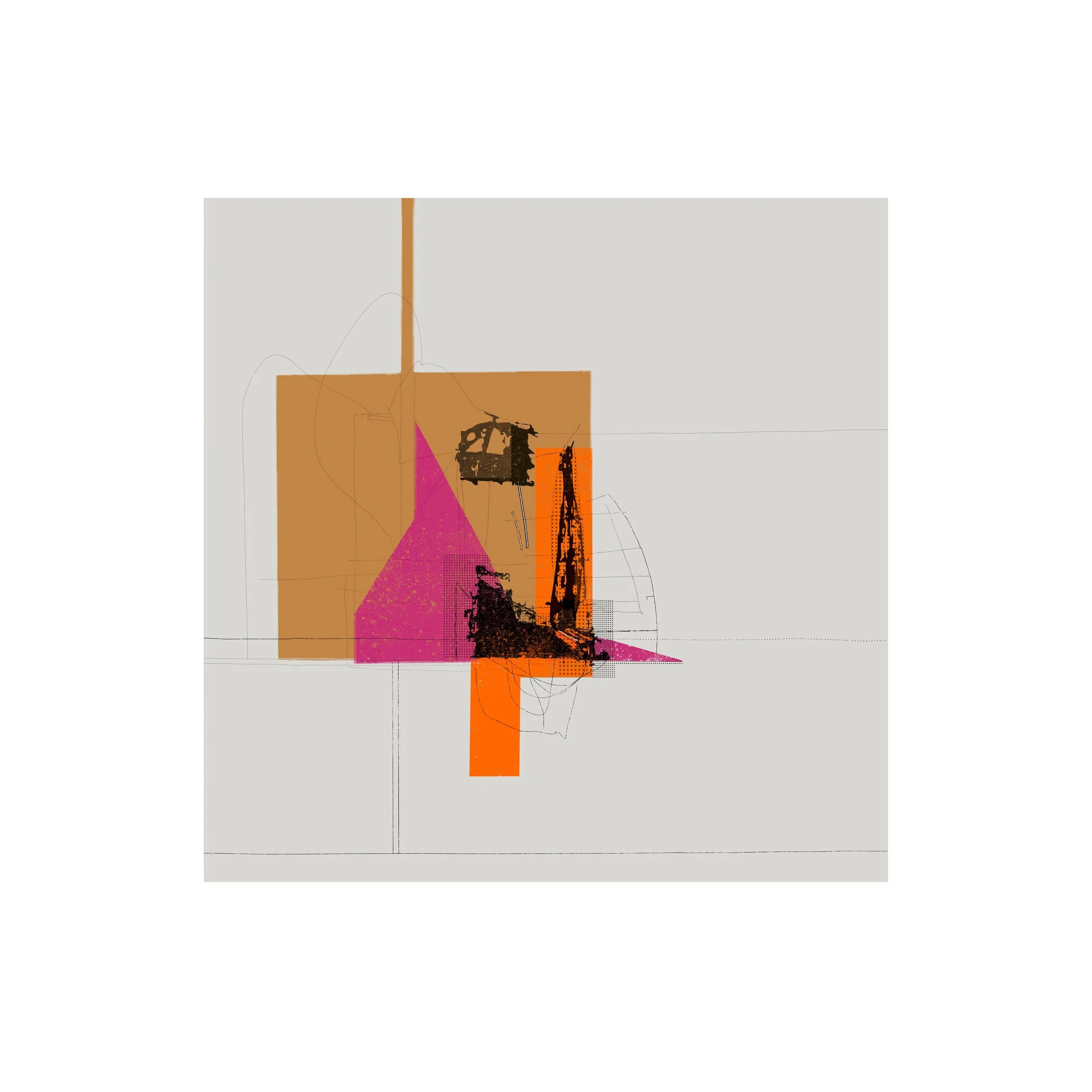 Nonobjective V, 70cm, limited edition print, 2025