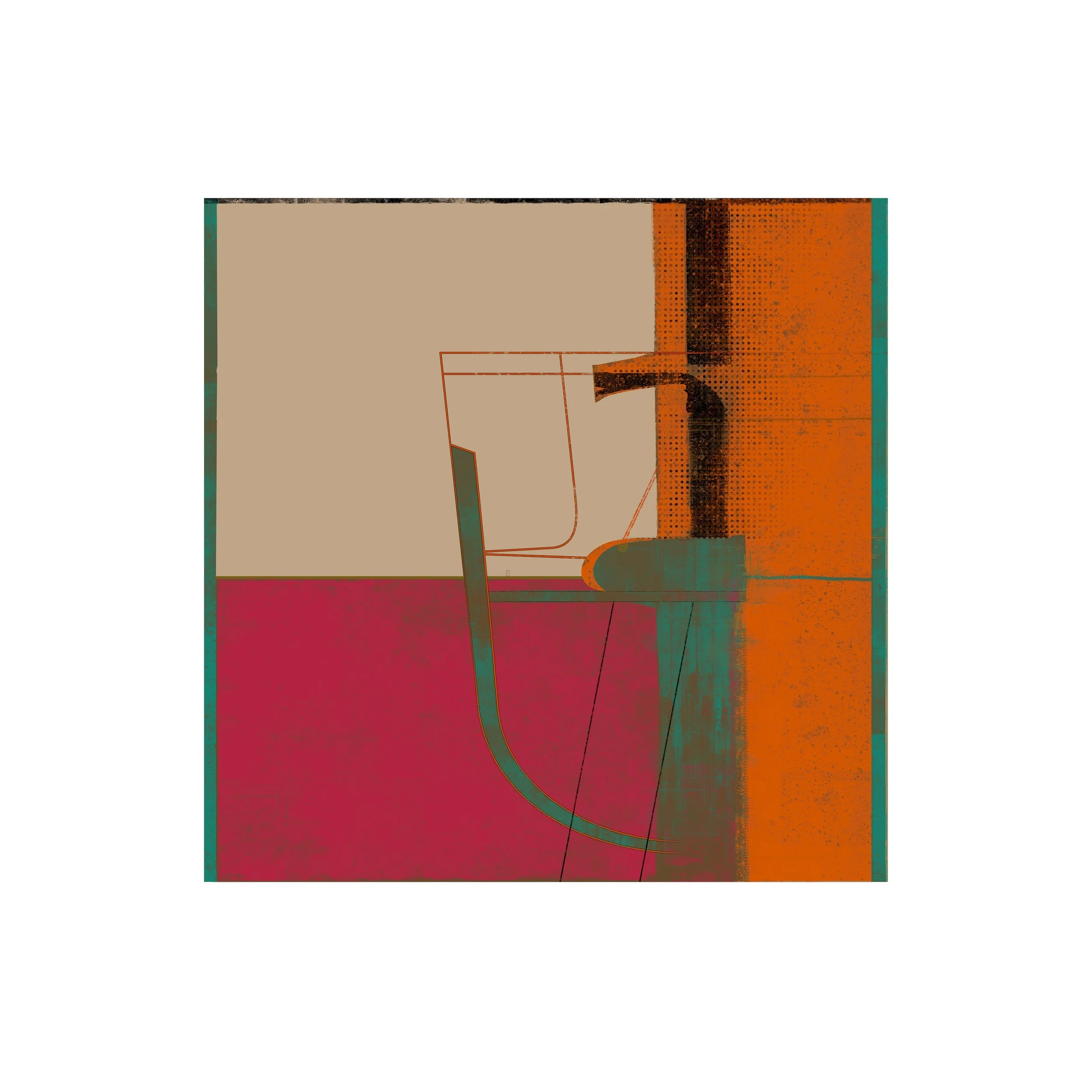 Nonobjective VII, 70cm, limited edition print, 2025