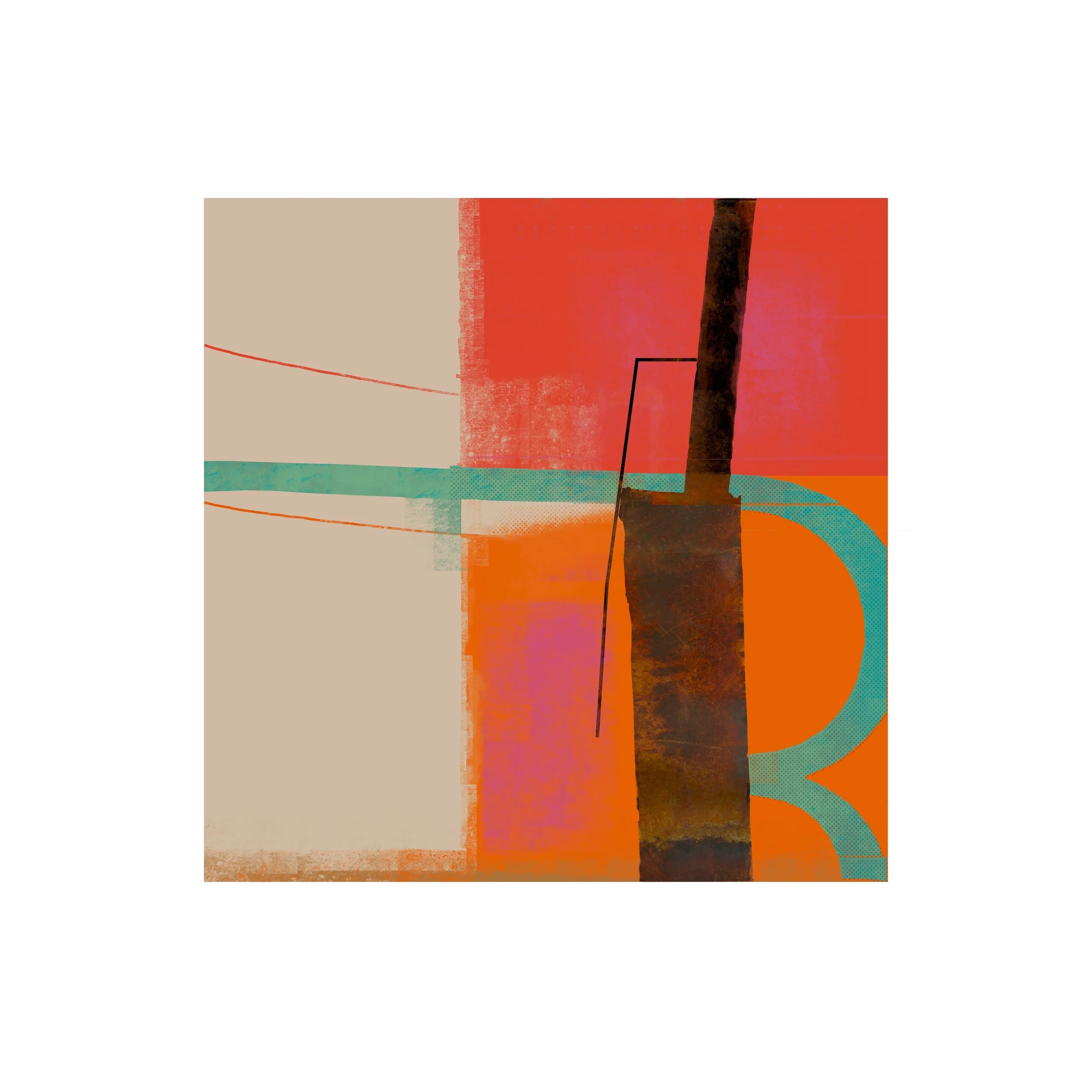 Nonobjective VII, 70cm, limited edition print, 2025
