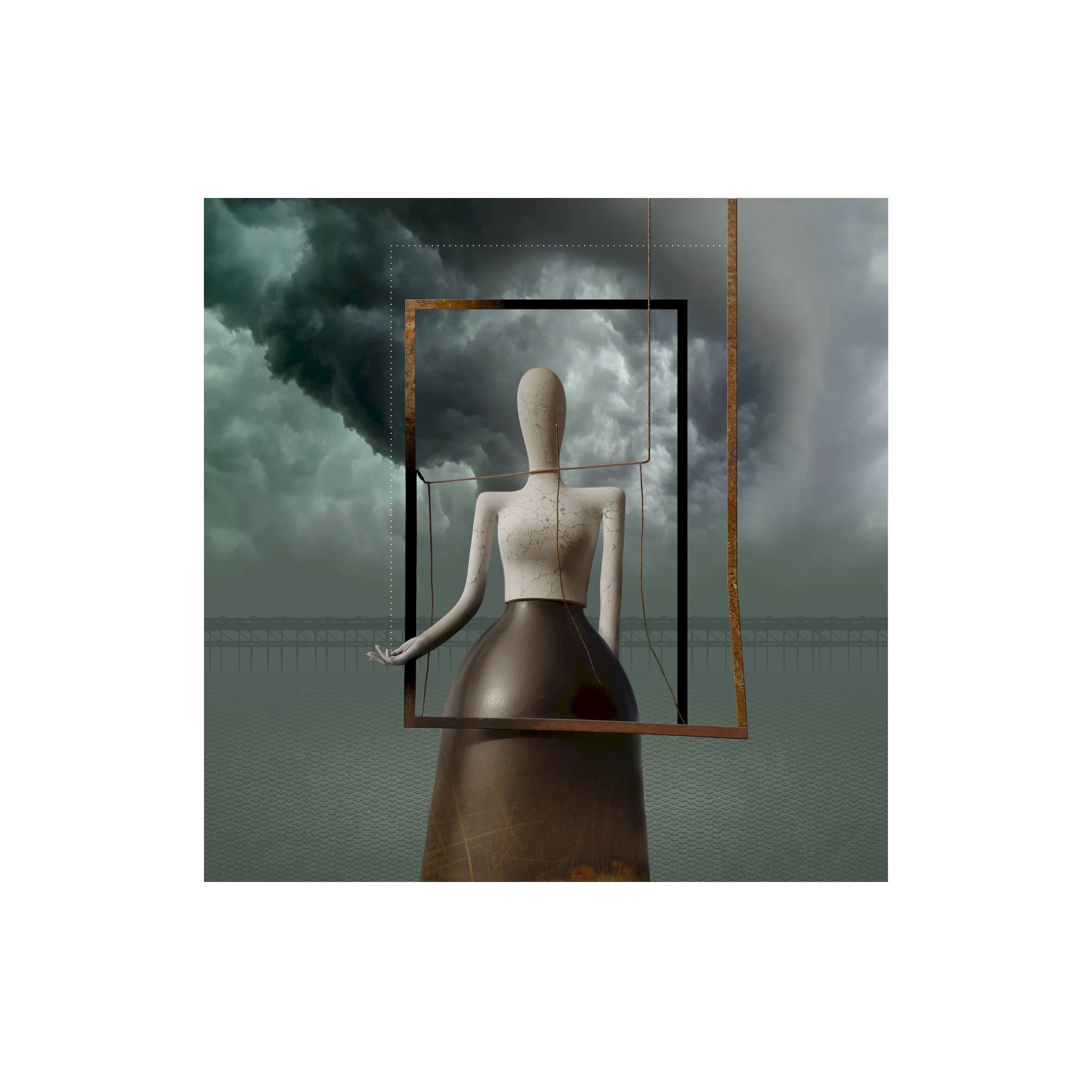 Dollhouse II, 70x70cm, limited edition print, 2025
