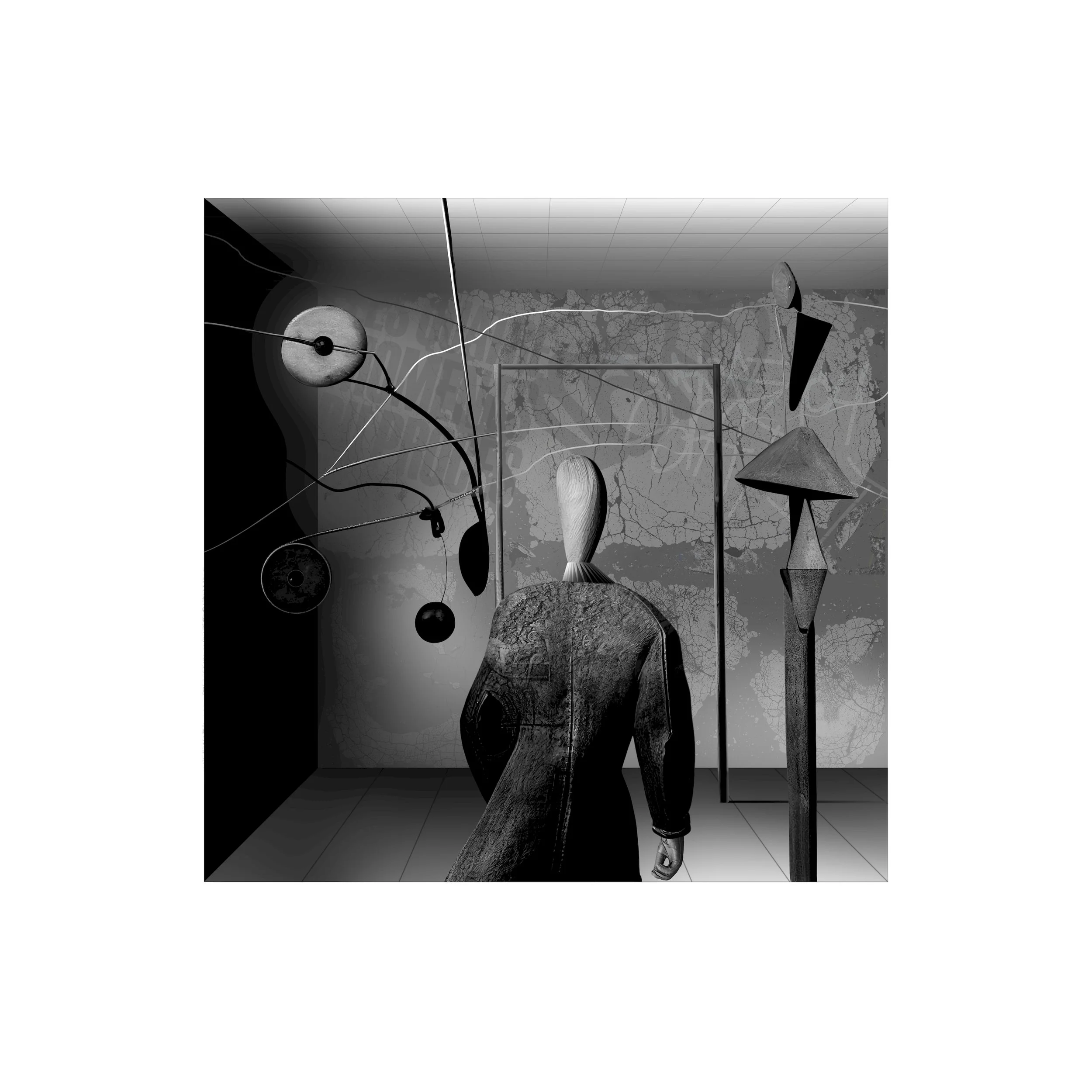 Dollhouse I, 70x70cm, limited edition print, 2025