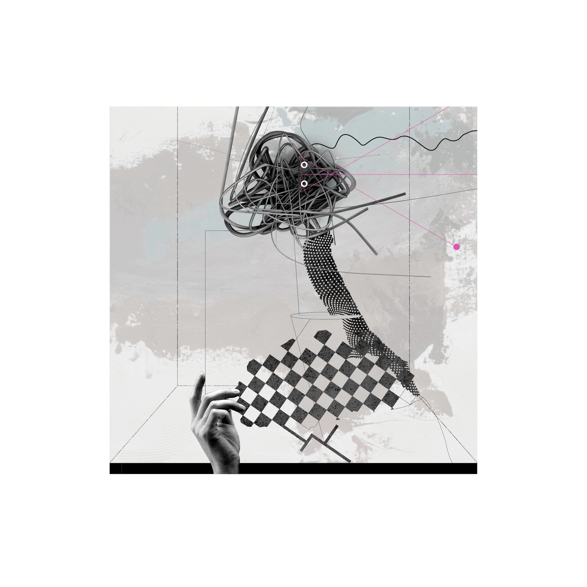 Dollhouse IV, 70x70cm, limited edition print, 2025