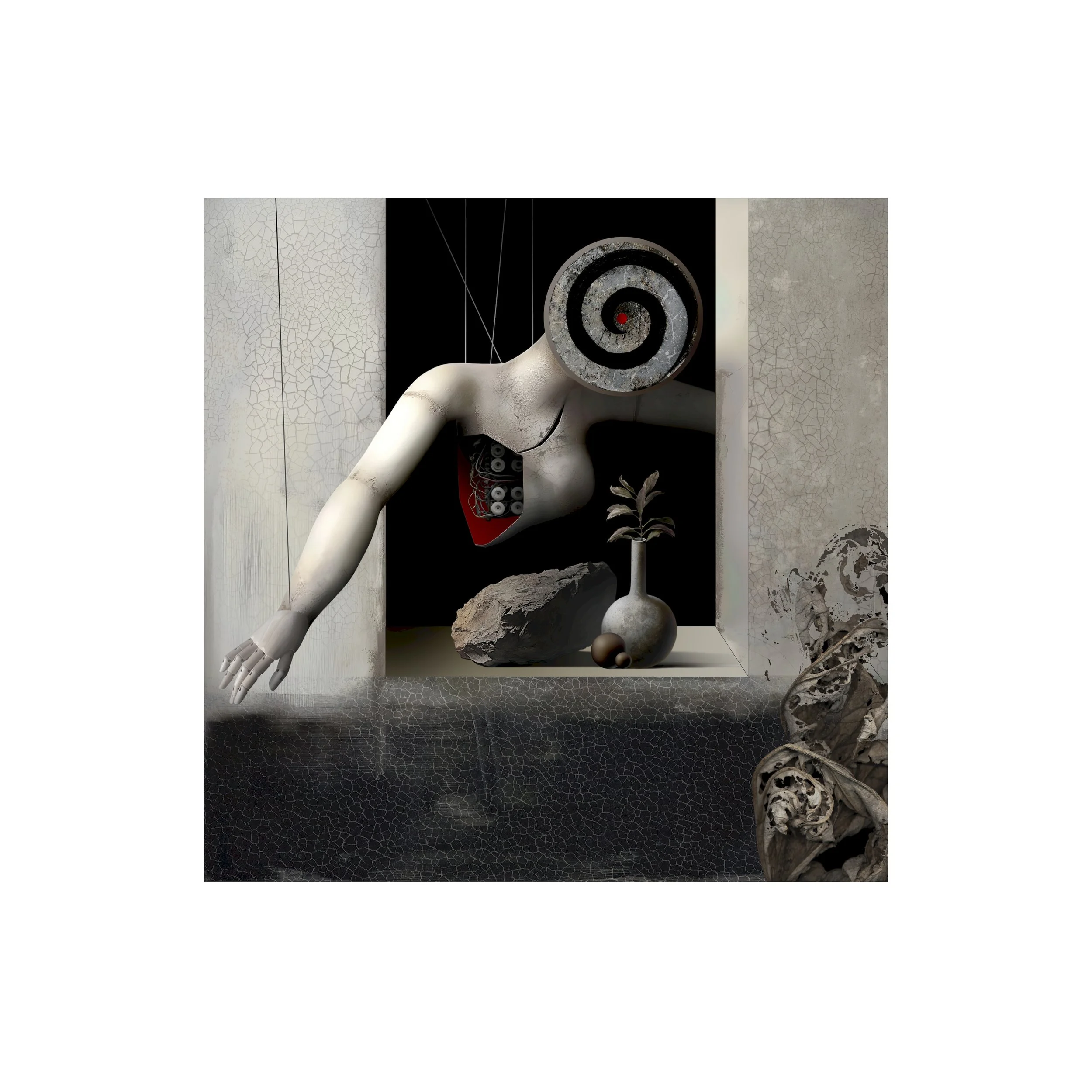 Dollhouse VI, 70x70cm, limited edition print, 2025
