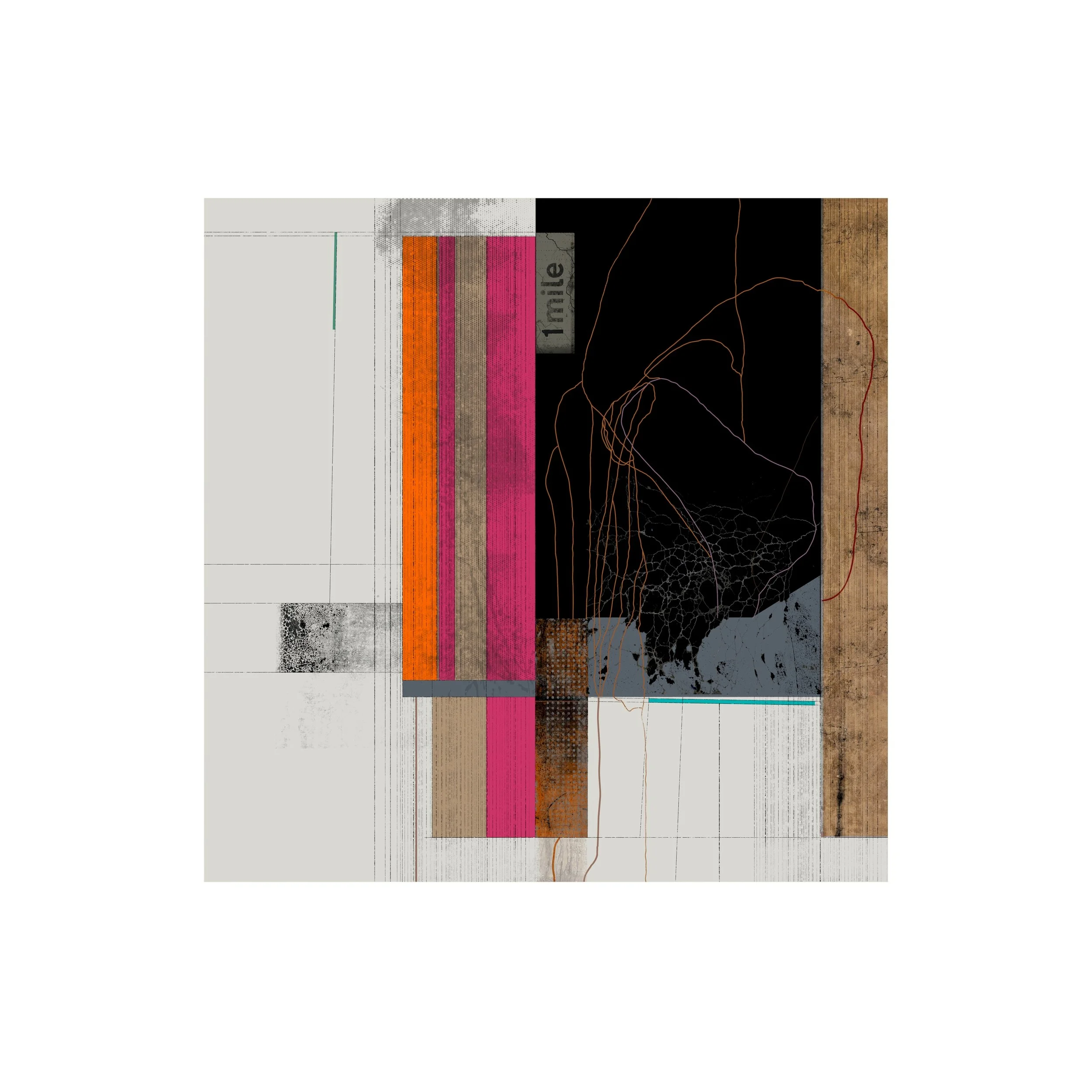 Highway II, 70x70cm, limited edition print, 2025