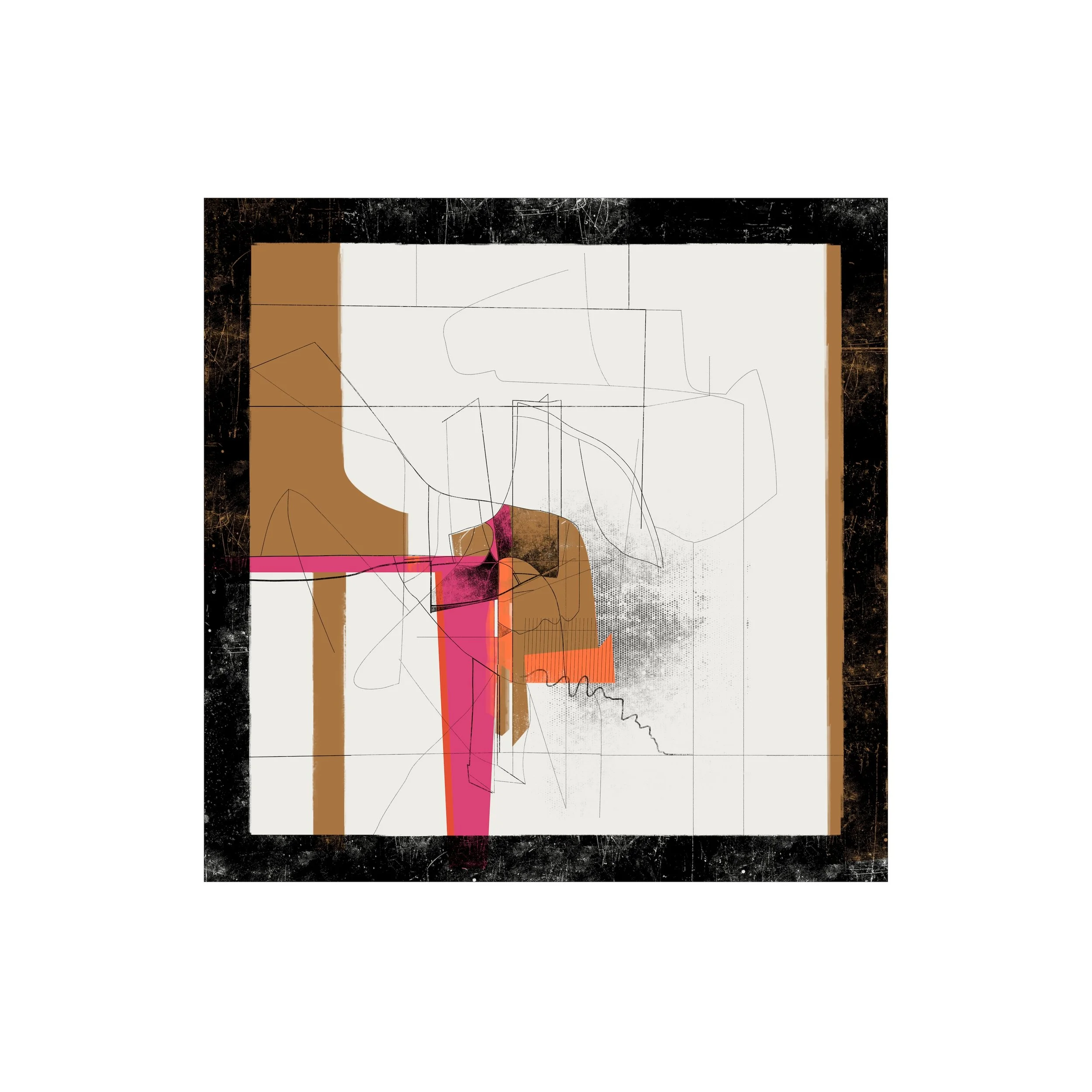 Nonobjective IV, 70cm, limited edition print, 2025