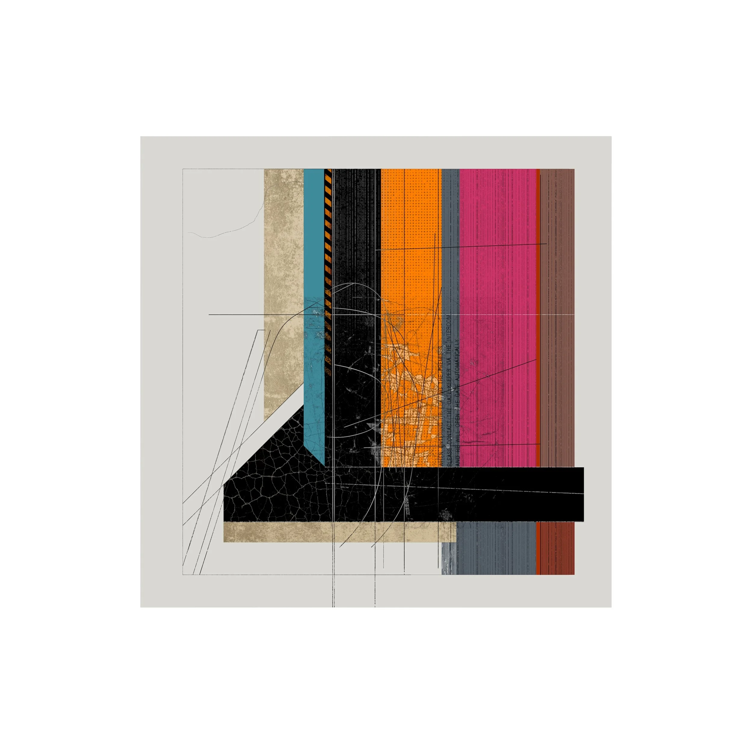 Highway III, 70x70cm, limited edition print, 2025
