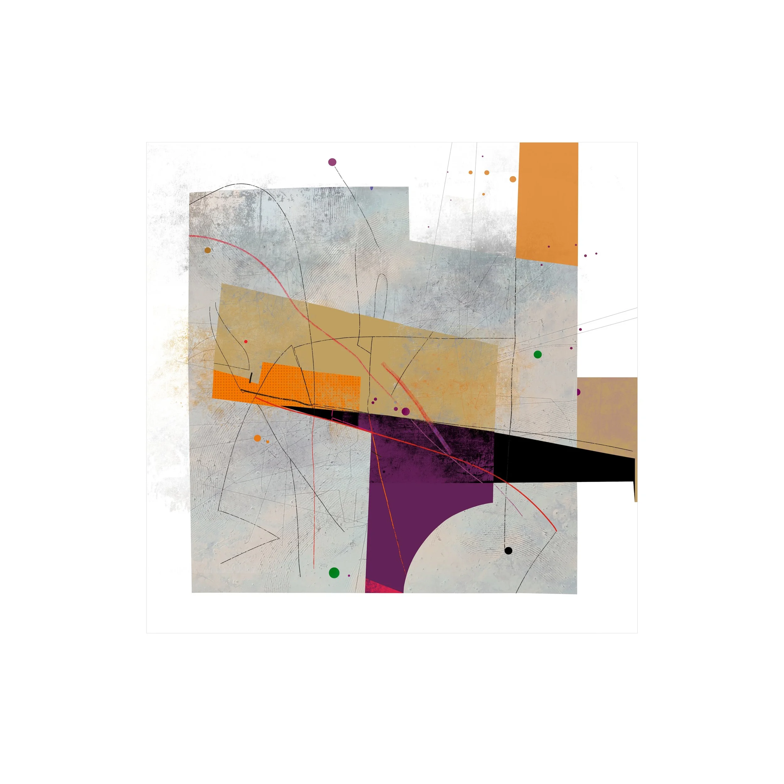Nonobjective VI, 70cm, limited edition print, 2025