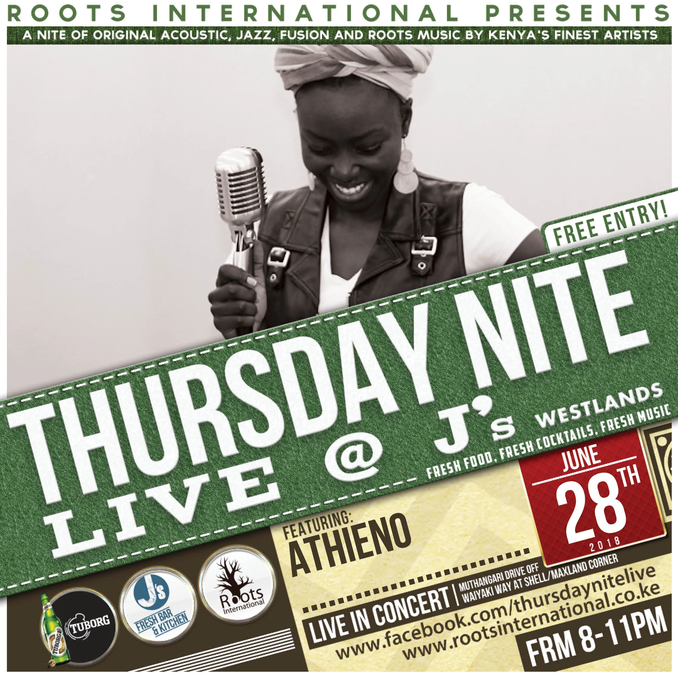 Thursday Nite Live @ J's Westlands