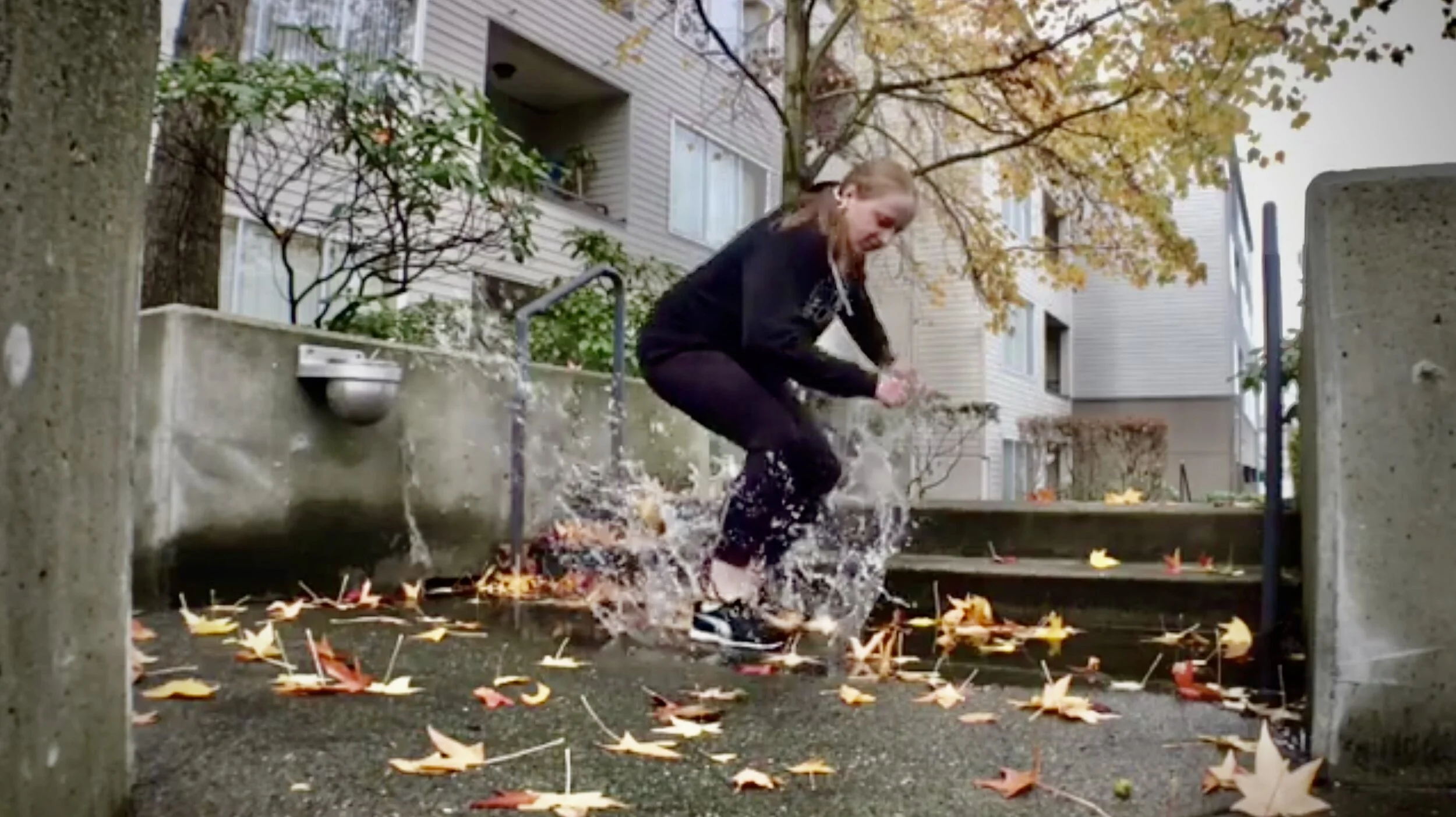 Rain Training in Parkour: How and Why